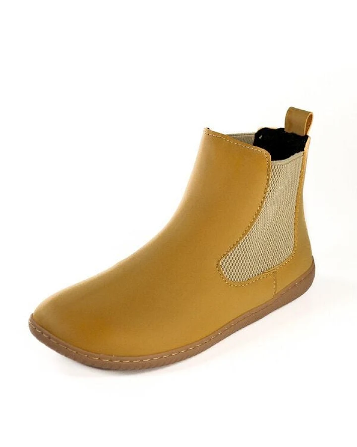 Fairticken Gefütterte vegane Barefoot Chelsea Boots ABELA