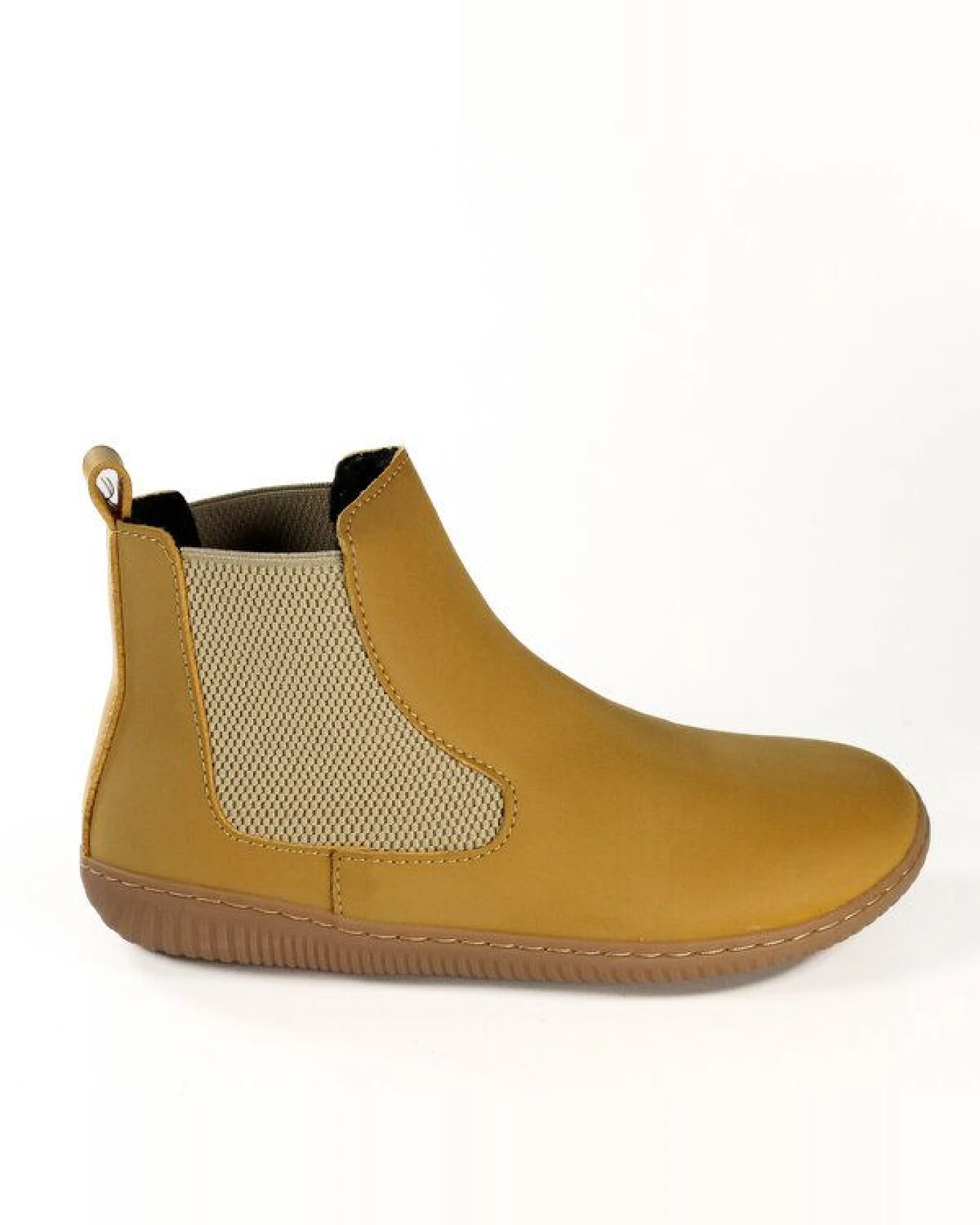 Fairticken Gefütterte vegane Barefoot Chelsea Boots ABELA – Ansicht 3