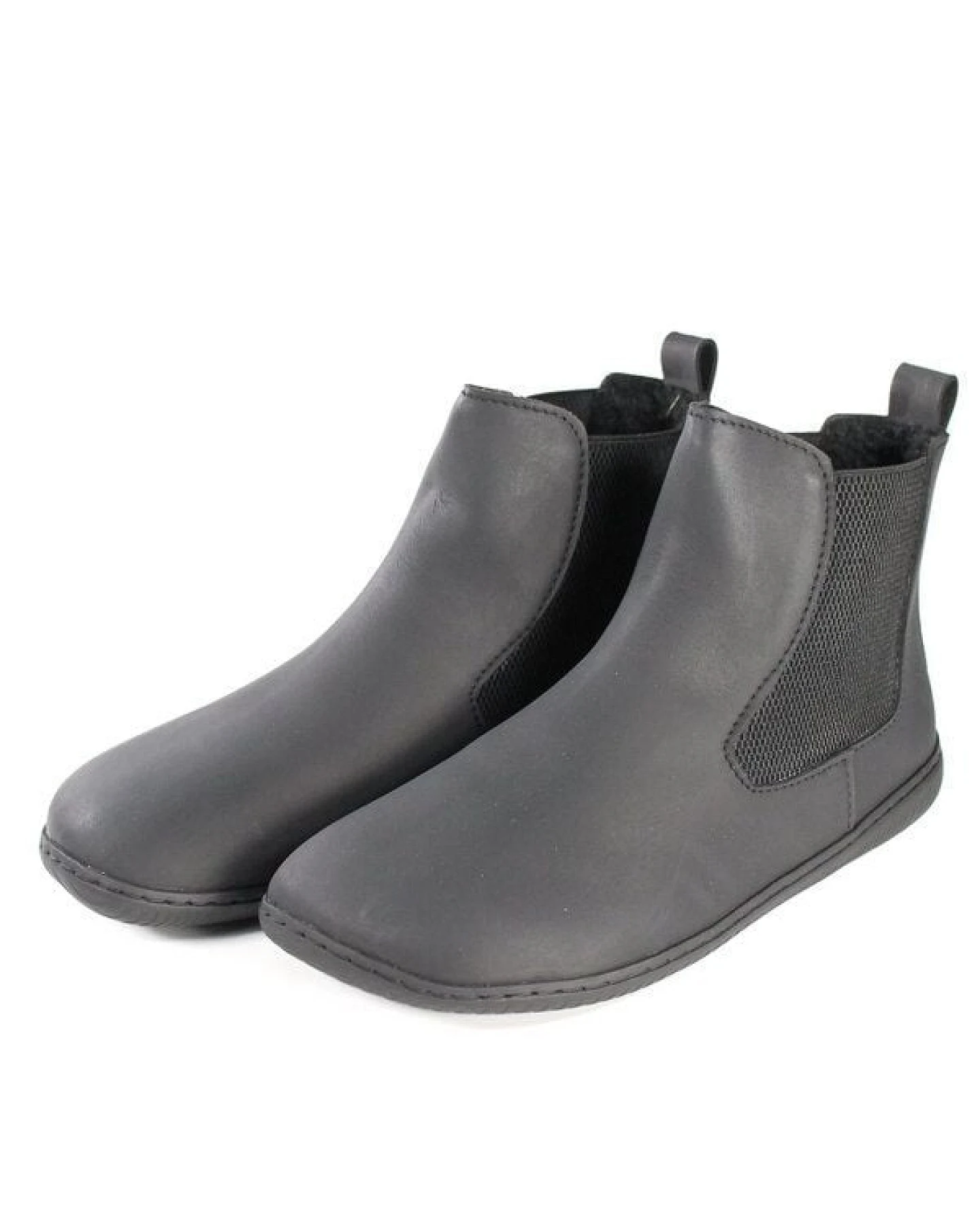 Fairticken Gefütterte vegane Barefoot Chelsea Boots ABELA – Ansicht 4