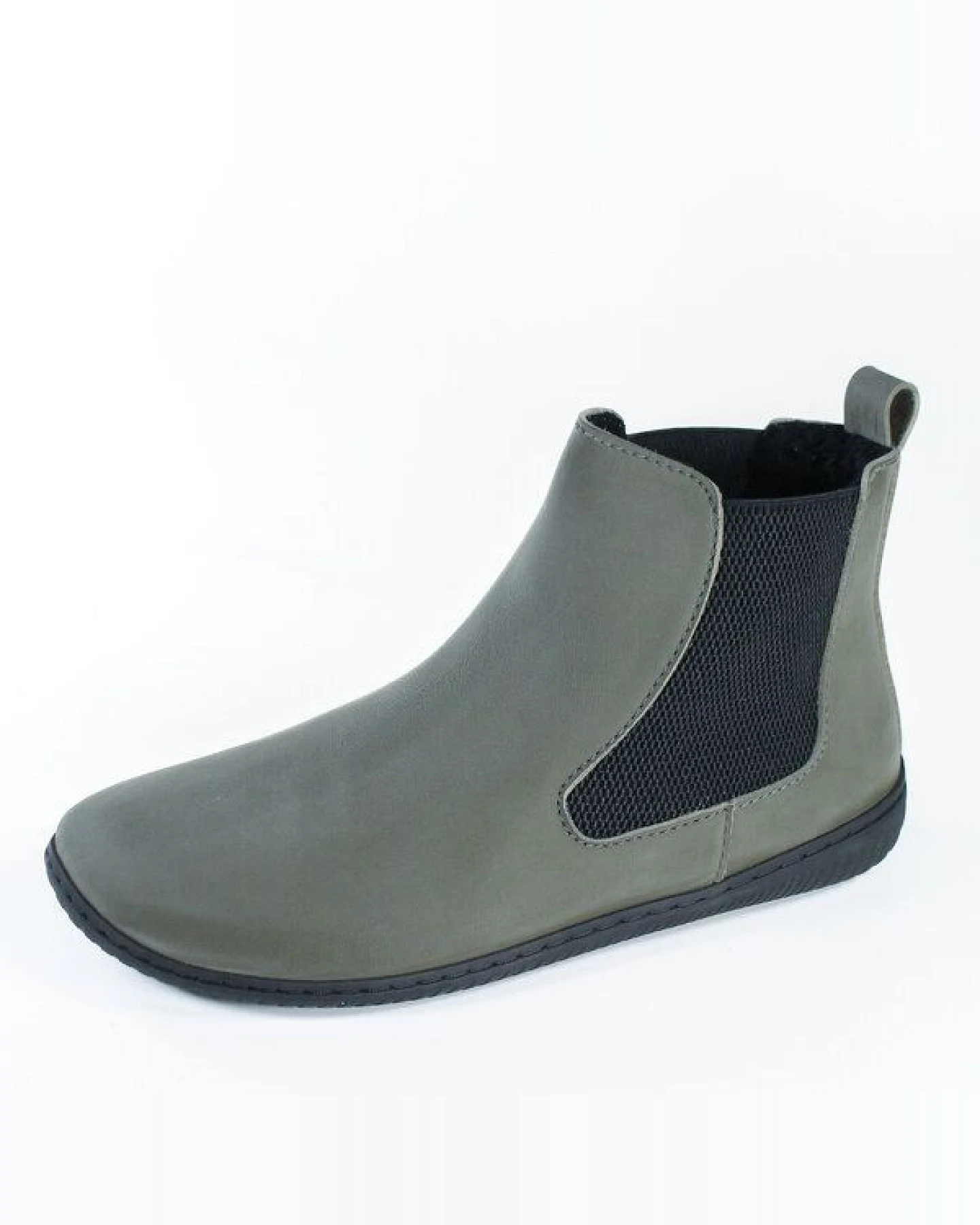 Fairticken Gefütterte vegane Barefoot Chelsea Boots ABELA – Ansicht 2