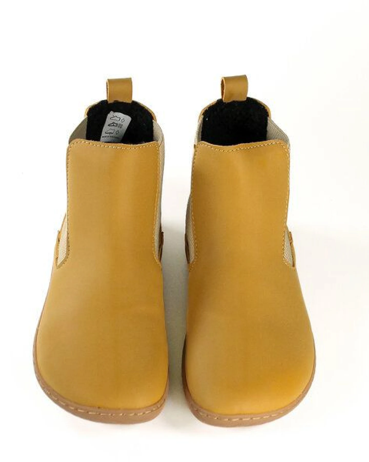 Fairticken Gefütterte vegane Barefoot Chelsea Boots ABELA – Ansicht 3