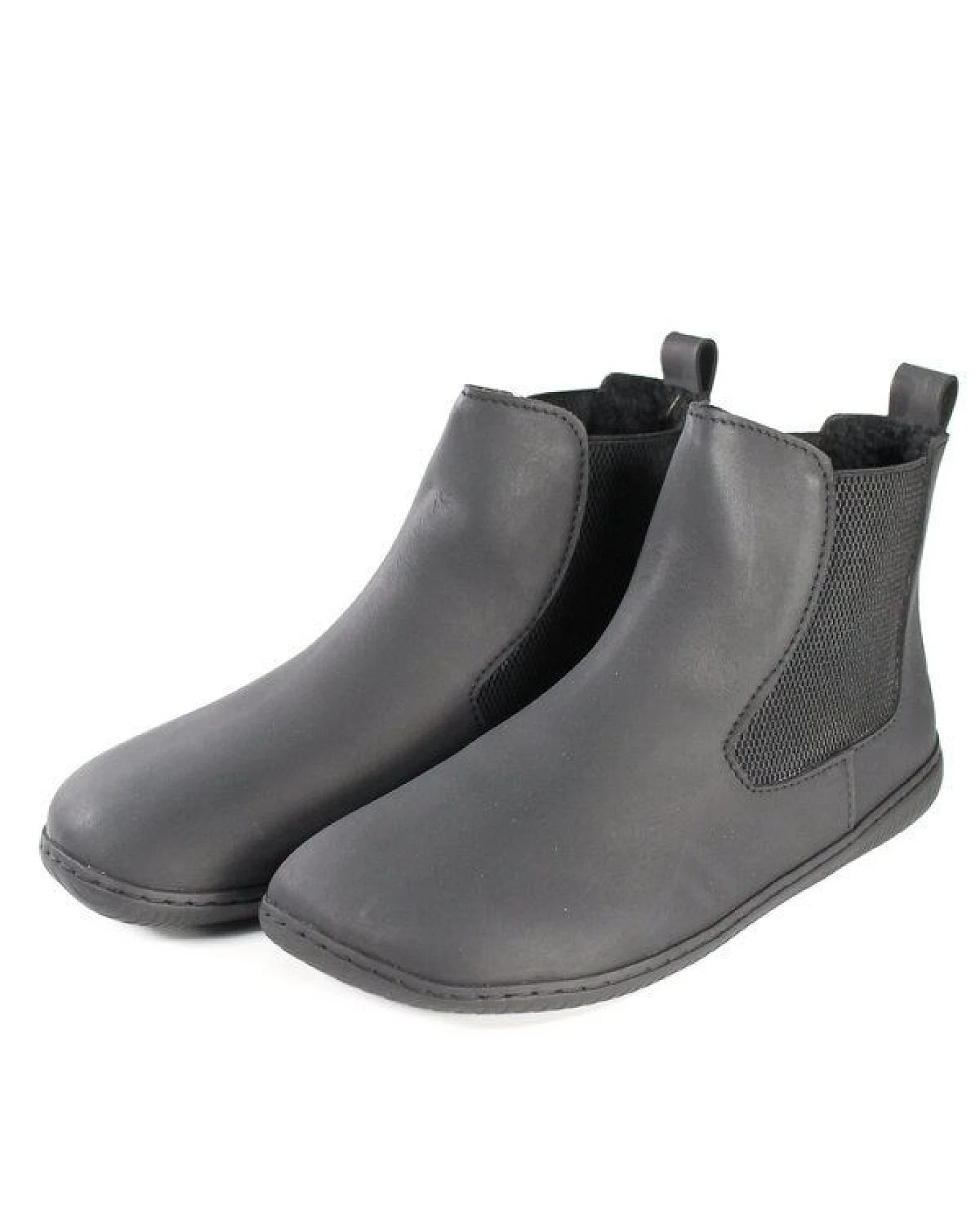 Fairticken Gefütterte vegane Barefoot Chelsea Boots ABELA – Ansicht 4