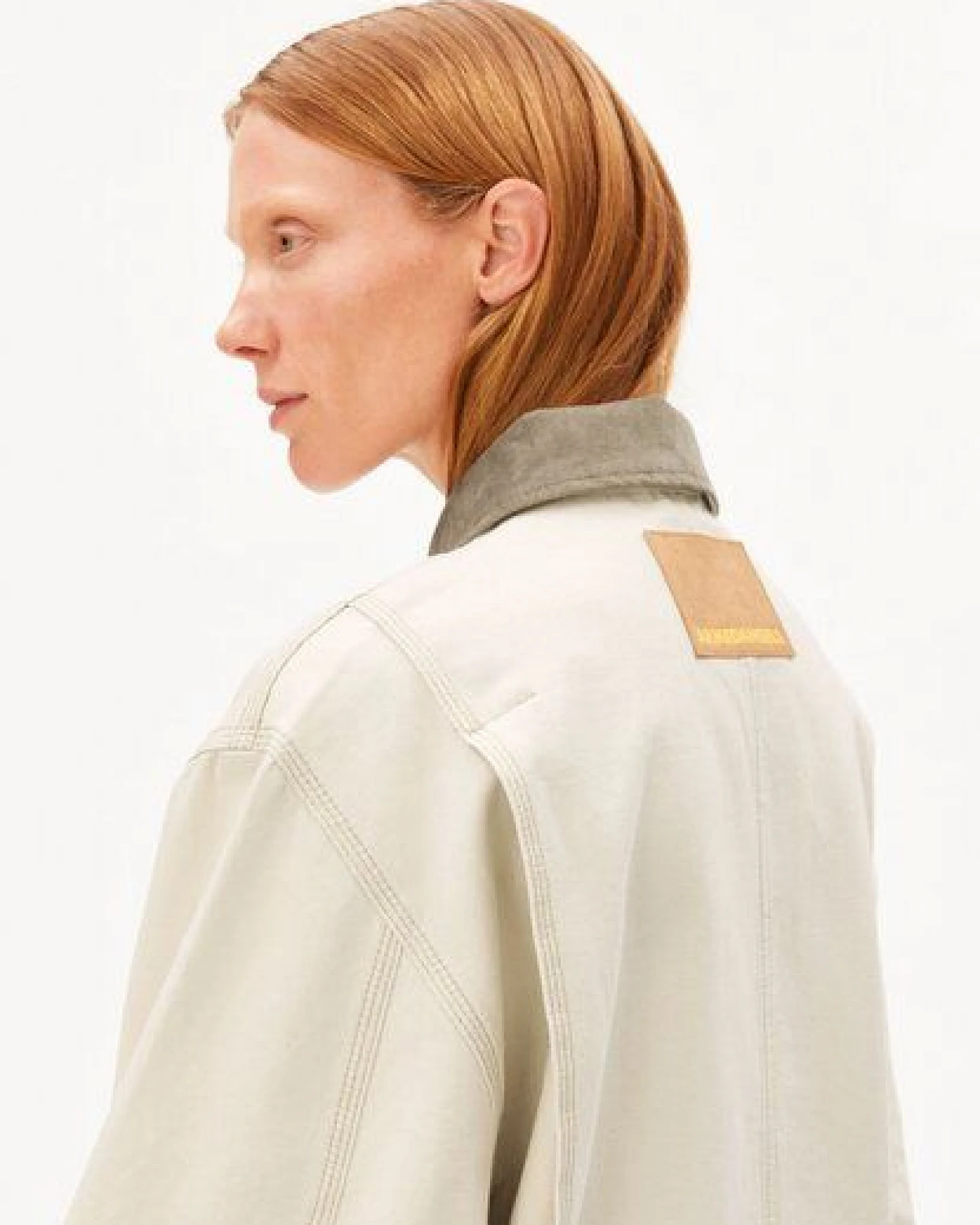 ARMEDANGELS WORKWEAR CANVAS Damen Overshirt aus Bio-Baumwolle – Ansicht 3