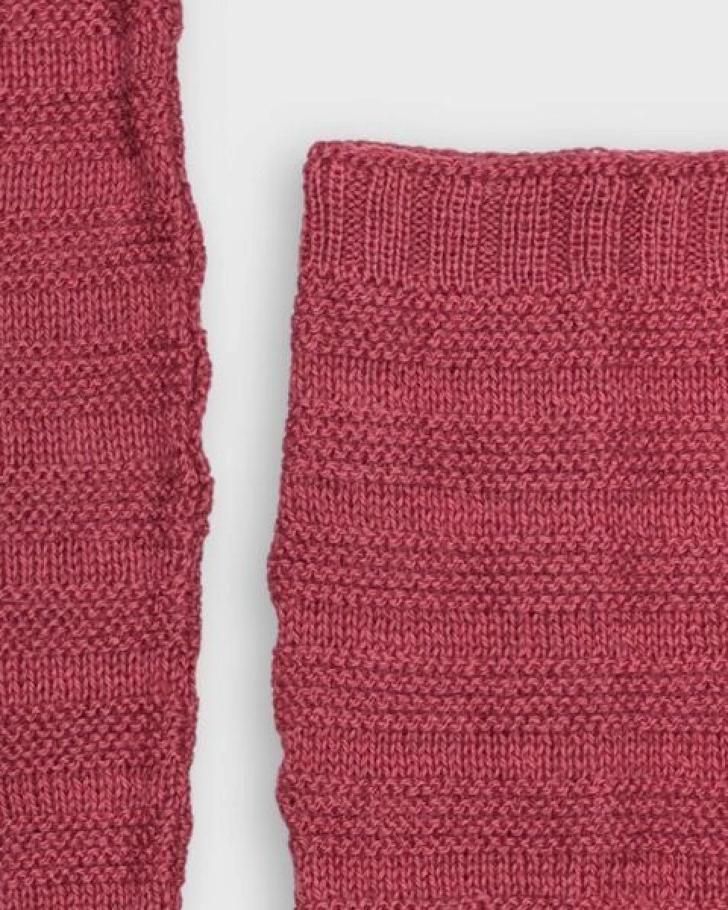 De Colores Pulswärmer mit Daumenloch Querrippe Alpaka – Ansicht 4