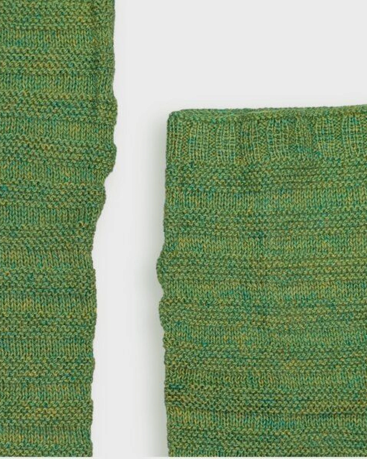 De Colores Pulswärmer mit Daumenloch Querrippe Alpaka – Ansicht 2
