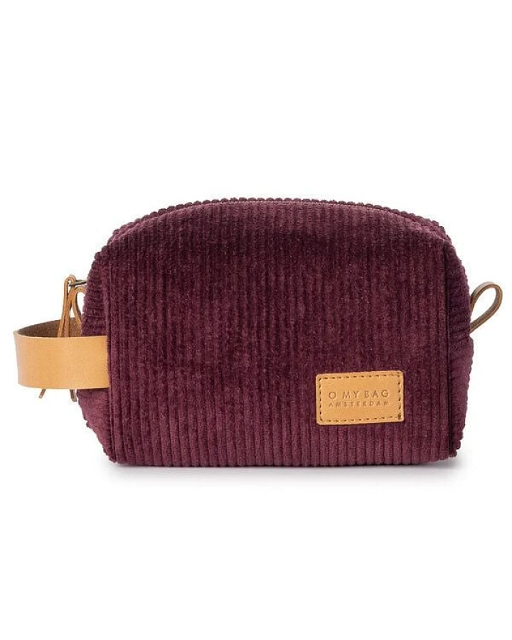 O MY BAG Ted Travel Case Small Apple Leather