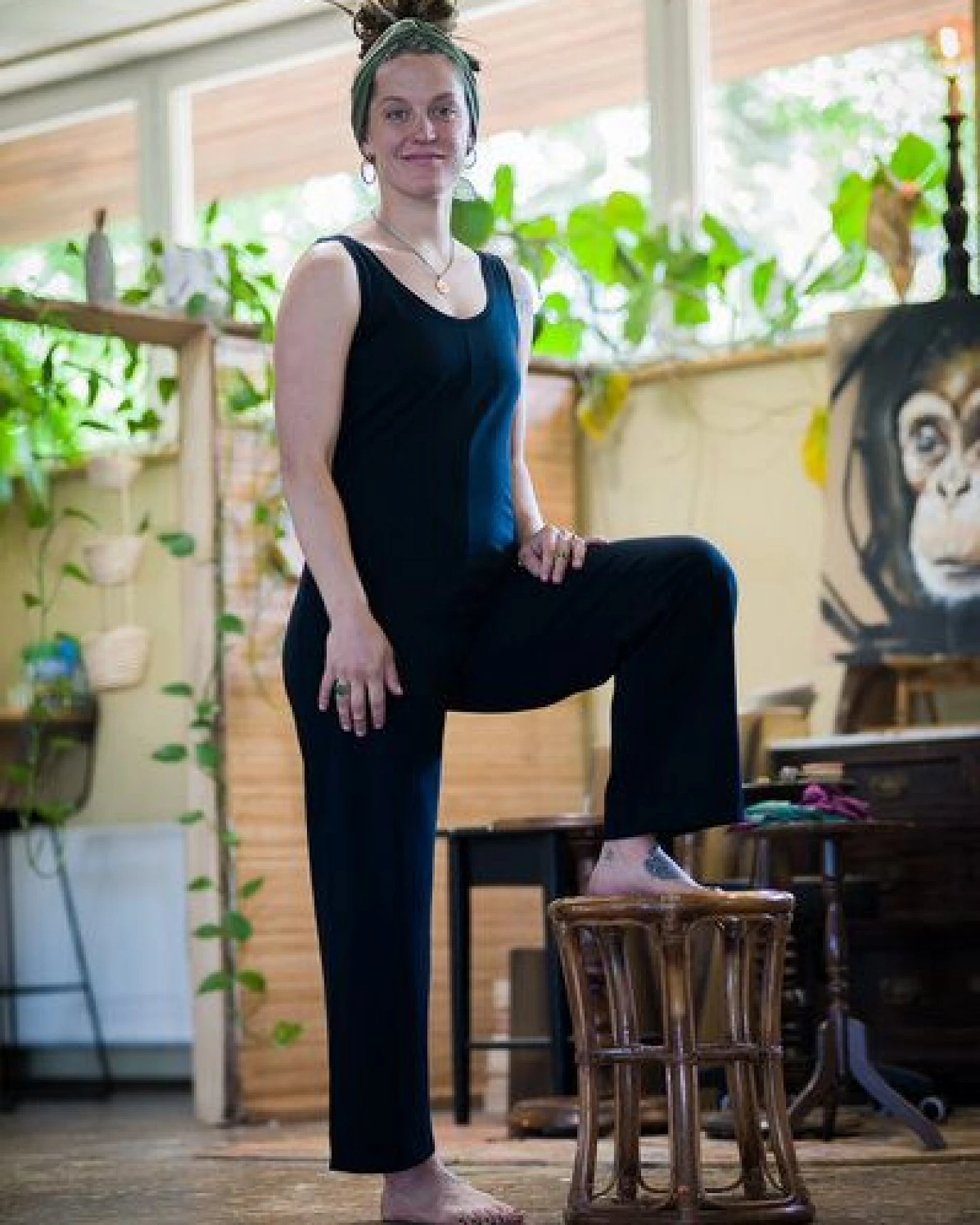 YogiLiebe Move & Soma Fair Fashion Jumpsuit aus Bio-Baumwolle – Ansicht 3