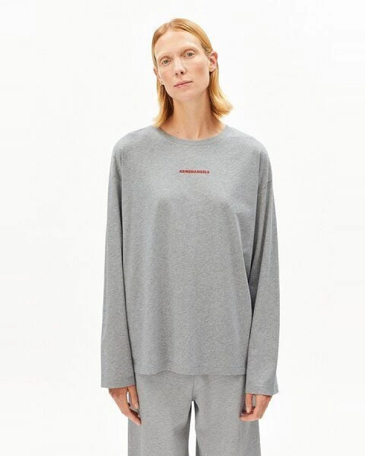 ARMEDANGELS FIETAA SMILE Damen Longsleeve aus Bio-Baumwolle