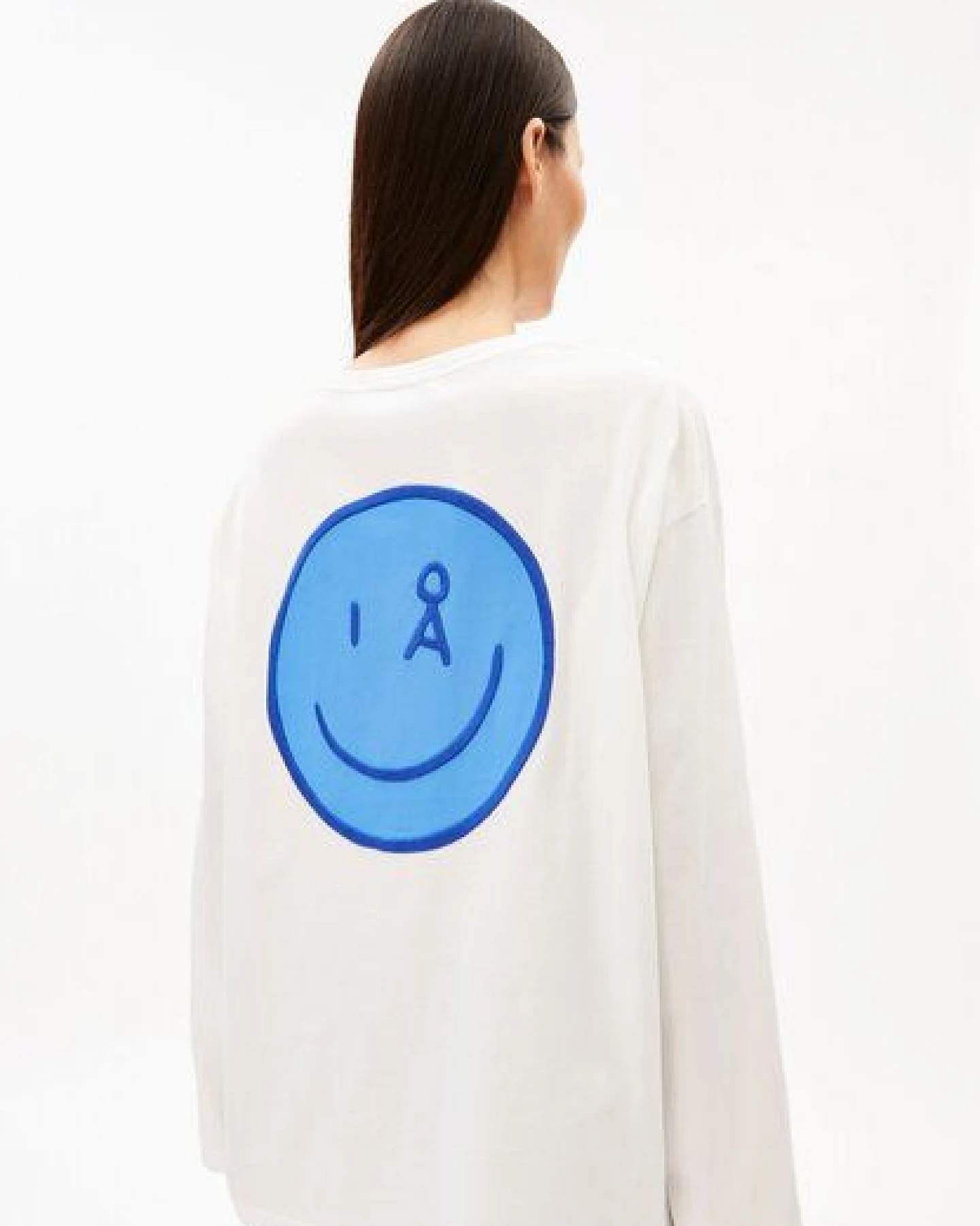 ARMEDANGELS FIETAA SMILE Damen Longsleeve aus Bio-Baumwolle – Ansicht 2