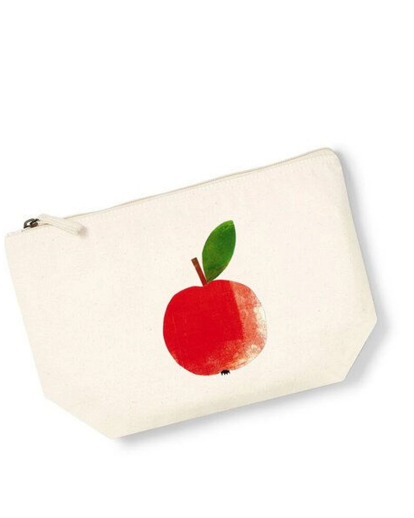 MELAdi Accessoire-Tasche aus Biobaumwolle - Größe M Apfel – Ansicht 3