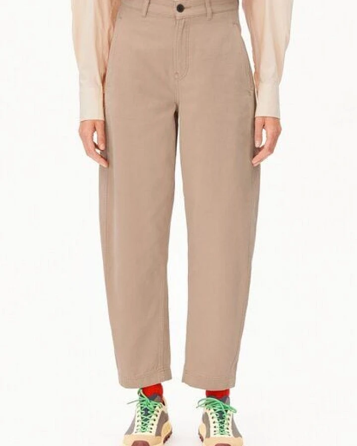 ARMEDANGELS WORKWEAR CANVAS BARREL Damen Stoffhose aus Bio-Baumwolle