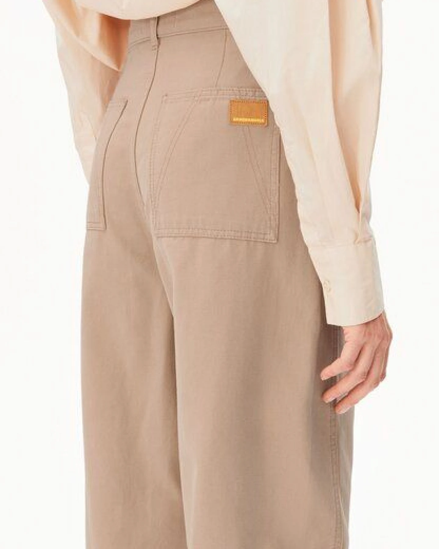 ARMEDANGELS WORKWEAR CANVAS BARREL Damen Stoffhose aus Bio-Baumwolle – Ansicht 3