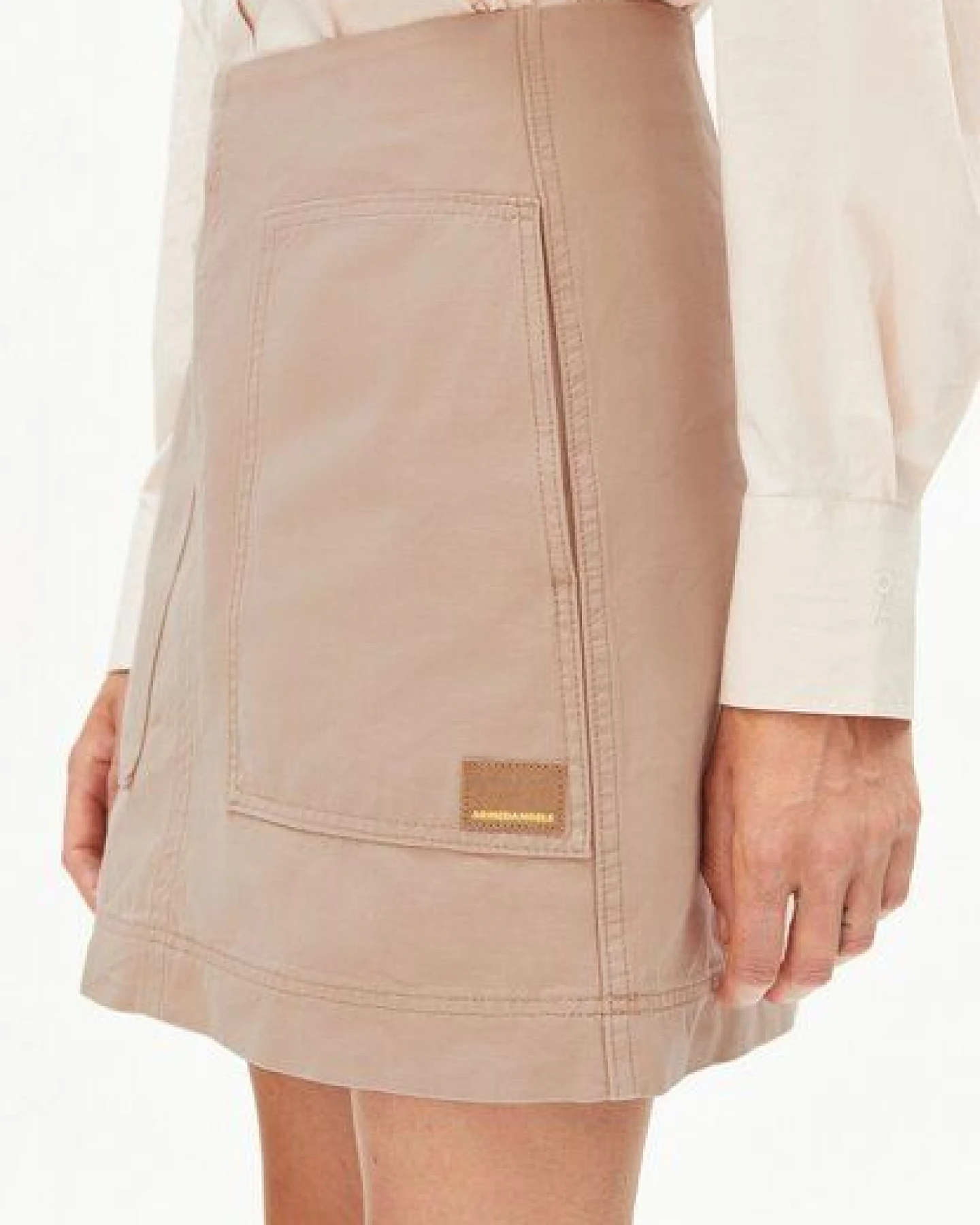 ARMEDANGELS WORKWEAR CANVAS Damen Webrock aus Bio-Baumwolle – Ansicht 3
