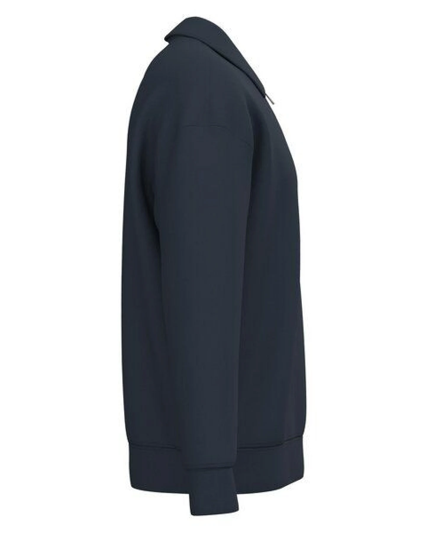 YTWOO Unisex-Sweatshirt mit Zipper und Polokragen – Ansicht 2
