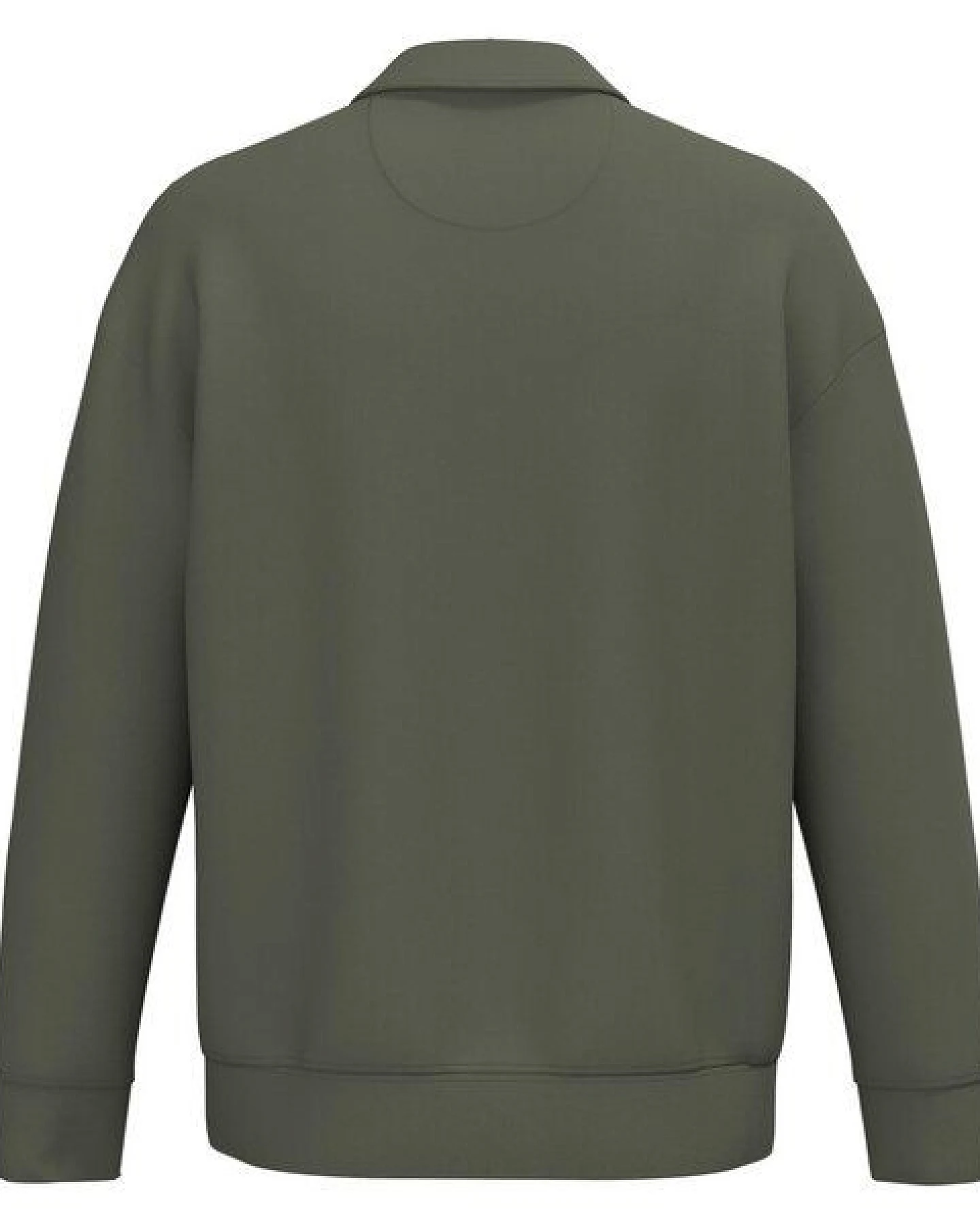 YTWOO Unisex-Sweatshirt mit Zipper und Polokragen – Ansicht 3