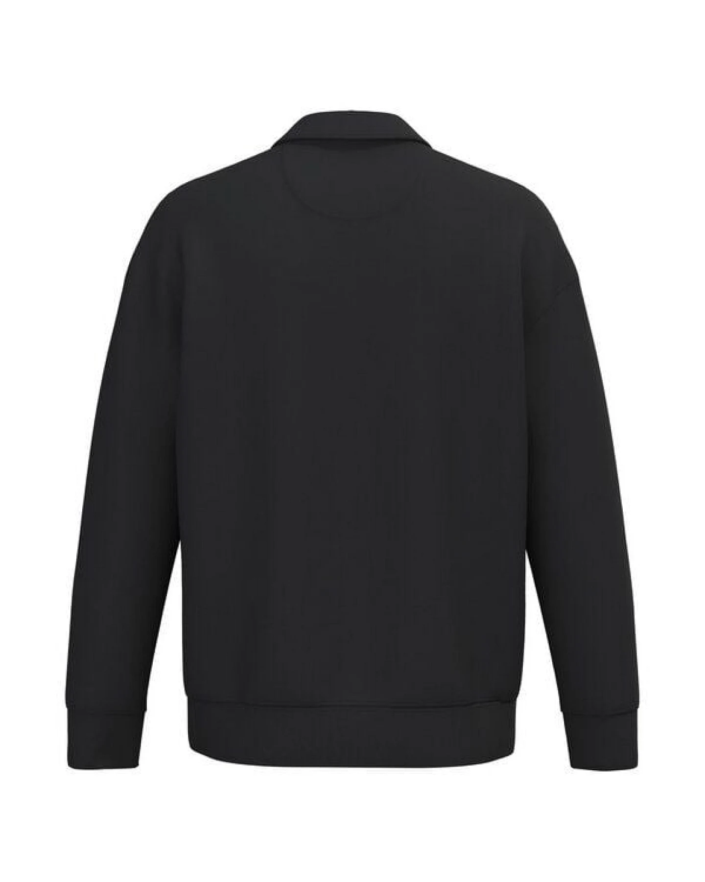 YTWOO Unisex-Sweatshirt mit Zipper und Polokragen – Ansicht 3