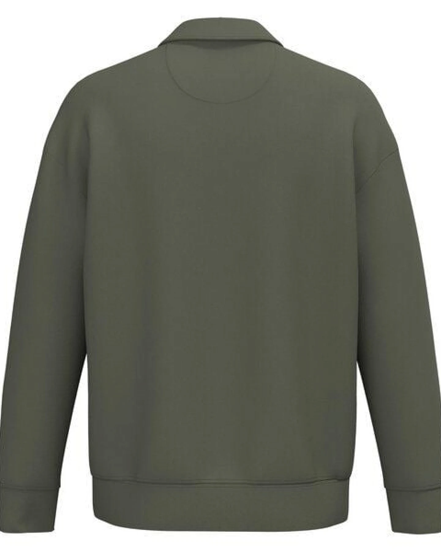 YTWOO Unisex-Sweatshirt mit Zipper und Polokragen – Ansicht 3