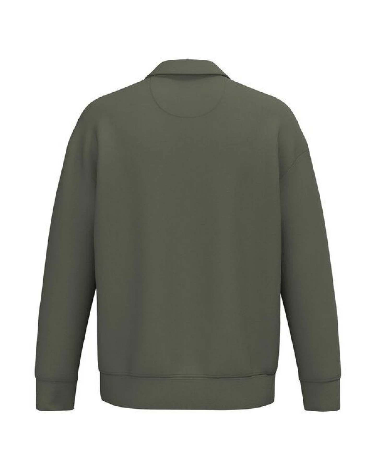 YTWOO Unisex-Sweatshirt mit Zipper und Polokragen – Ansicht 3