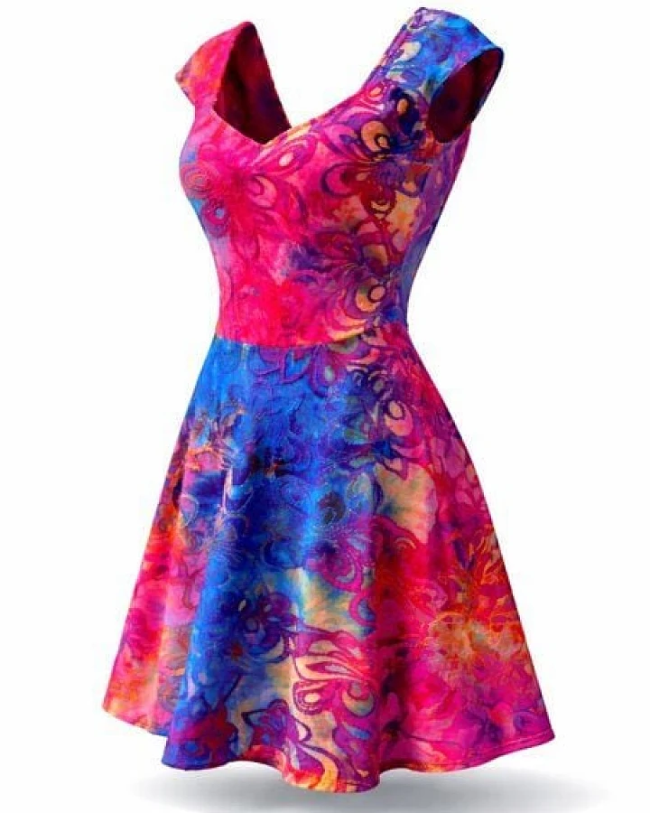 Sophia Pirrera Hippie-Kleid "Tramonto"