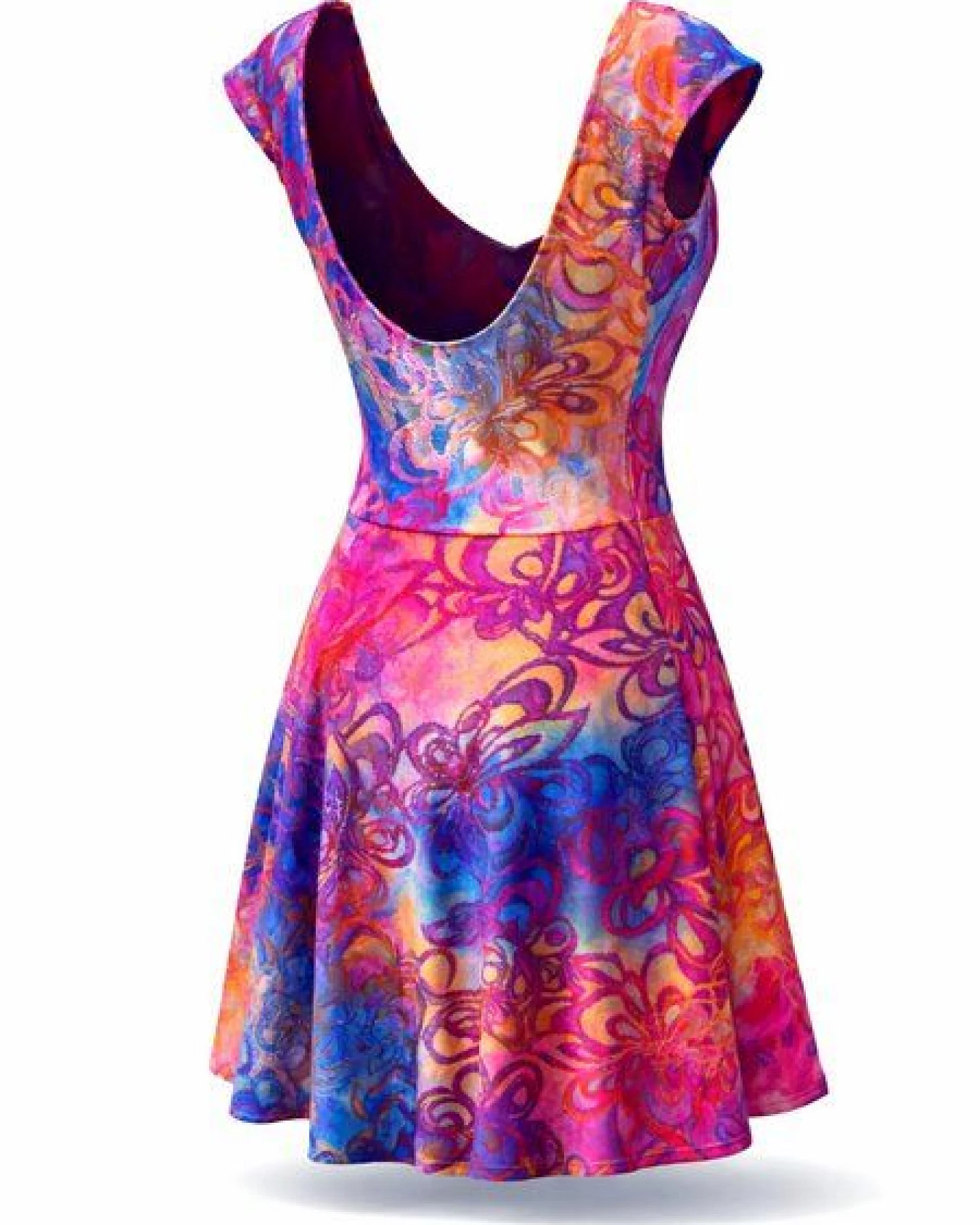 Sophia Pirrera Hippie-Kleid "Tramonto" – Ansicht 2