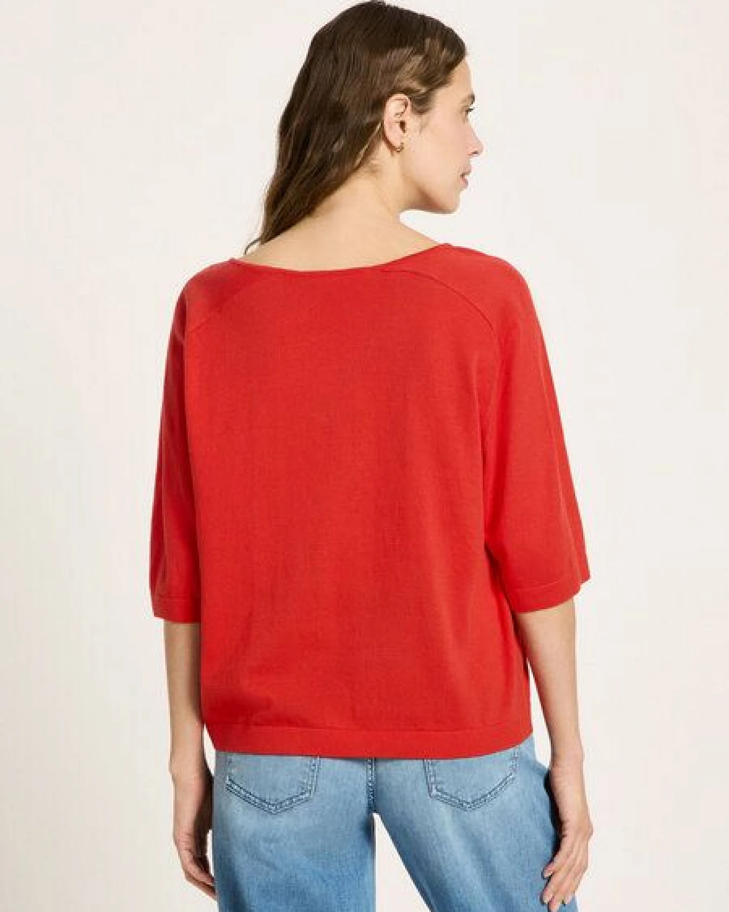 LANIUS Strickshirt aus Bio-Baumwolle – Ansicht 4