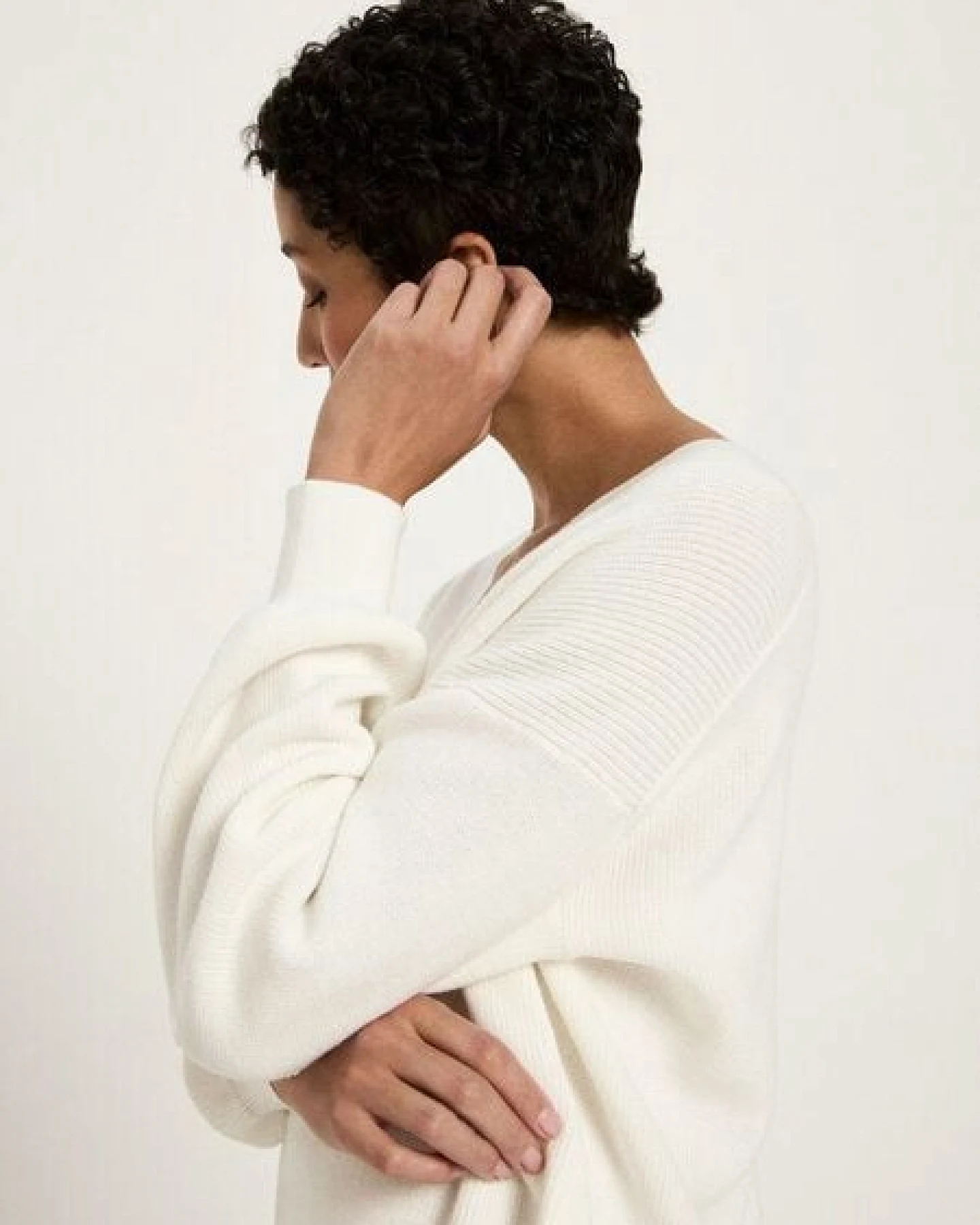 LANIUS Pullover mit V-Ausschnitt – Ansicht 4