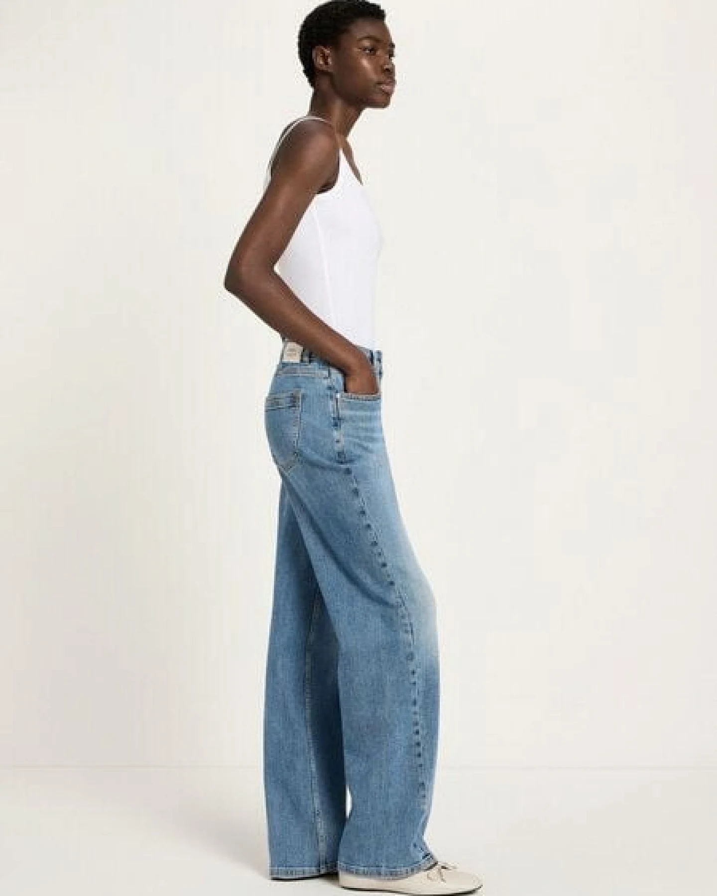 LANIUS Straight Jeans (GOTS) aus Bio-Baumwolle – Ansicht 2