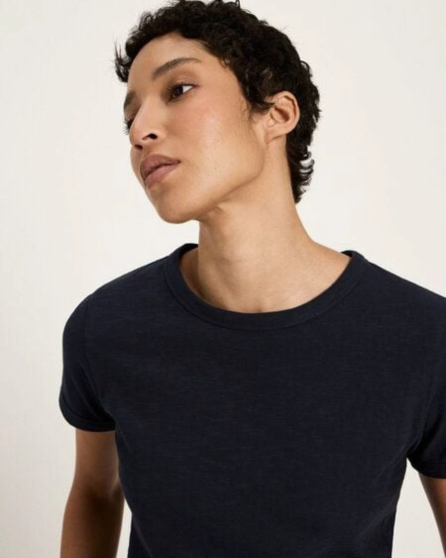 LANIUS Kurzarmshirt (GOTS) aus Bio-Baumwolle – Ansicht 4