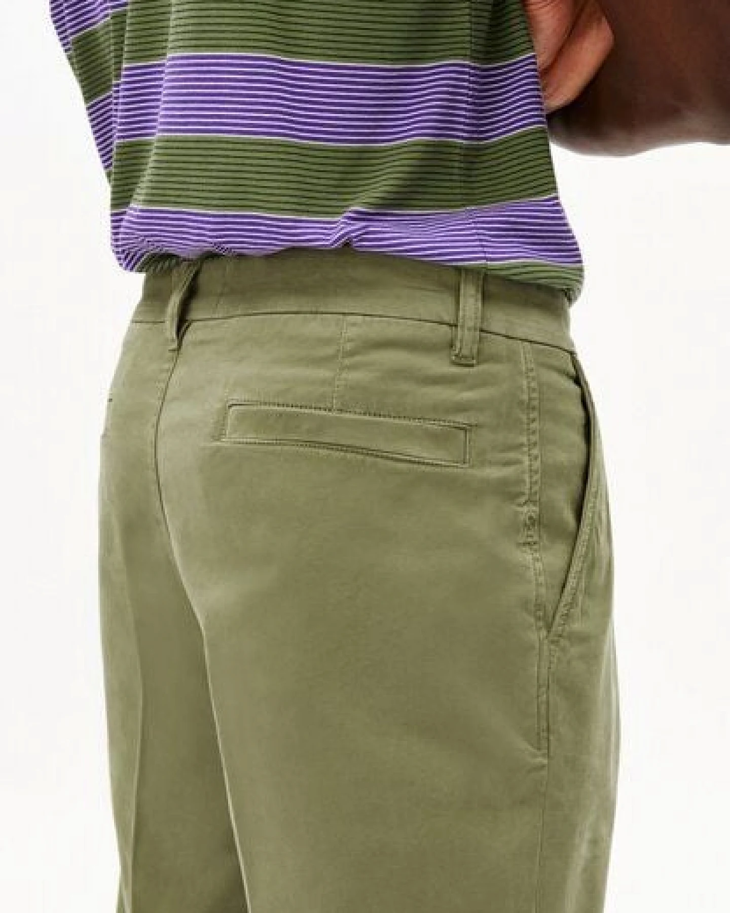 ARMEDANGELS TAAMIR PLEATED Herren Chinohose aus Bio-Baumwolle – Ansicht 3