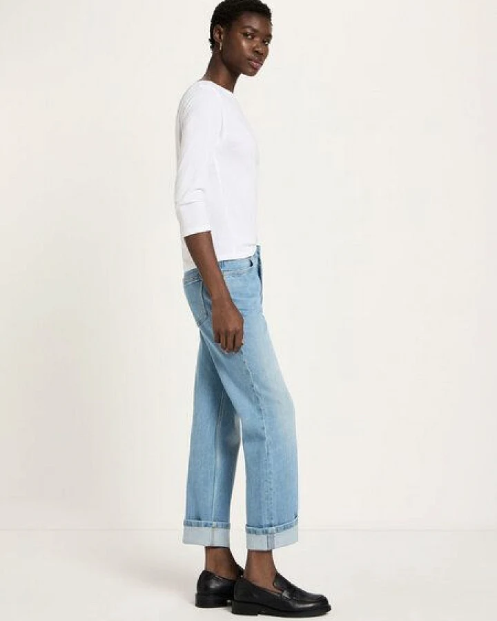 LANIUS Jeans mit Aufschlag