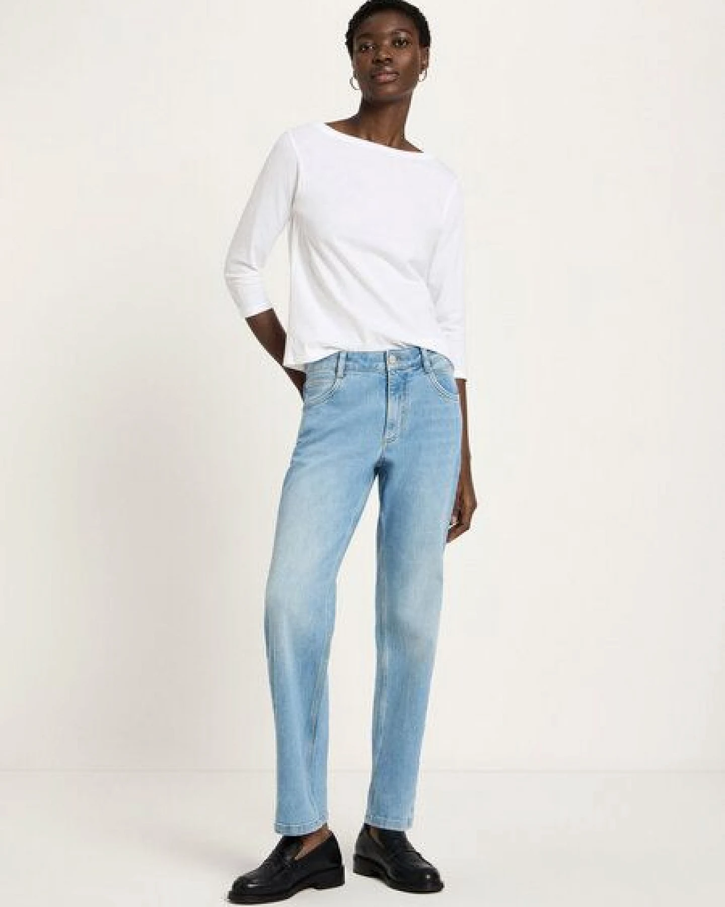 LANIUS Jeans mit Aufschlag – Ansicht 2