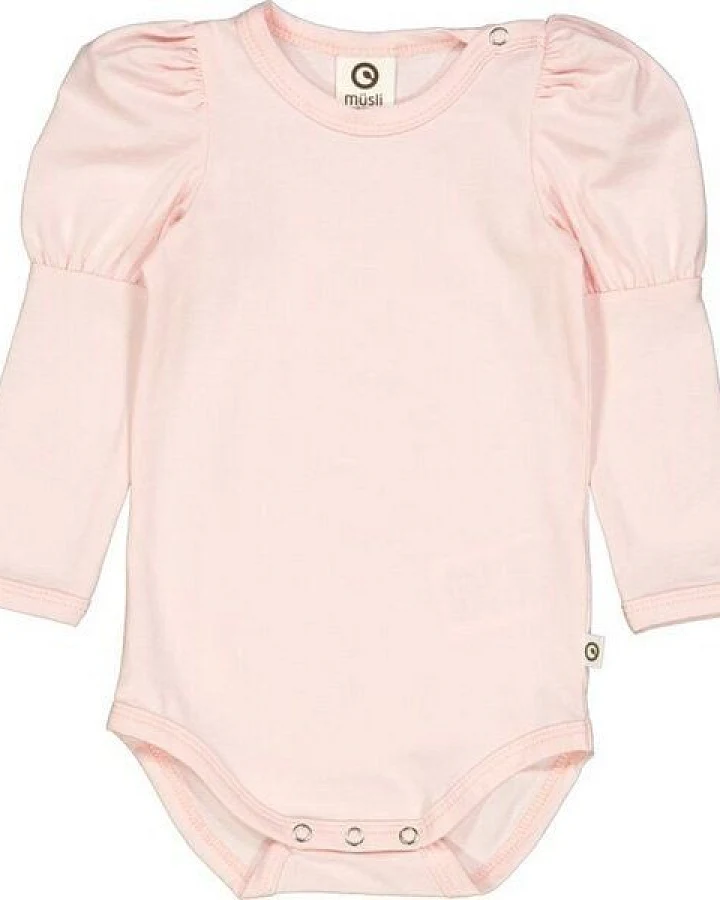 Fred's World by Green Cotton "Green Cotton" Body Langarm rose