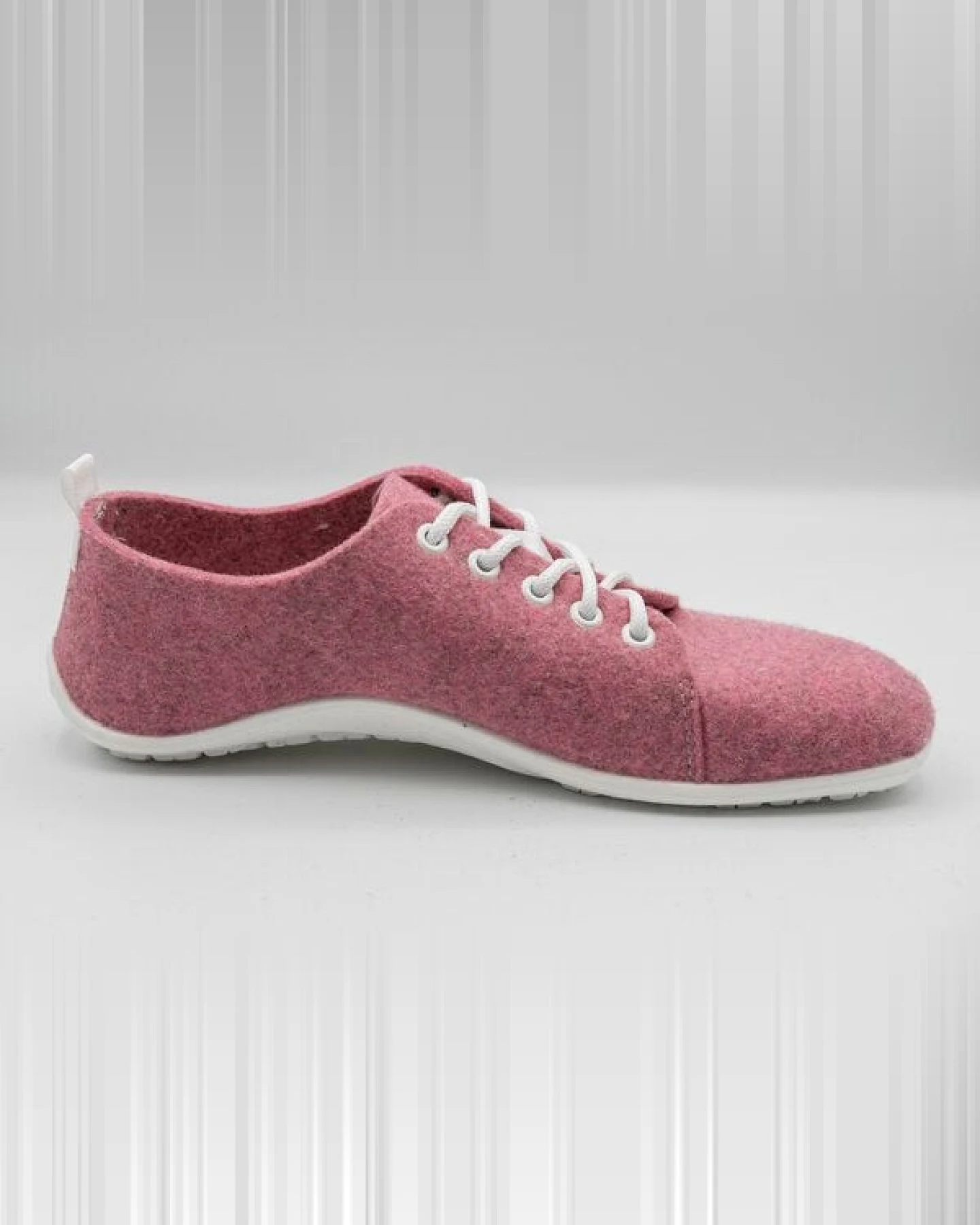 Sneaker all day mit Barfußgefühl pifit! aus hochwertigem Wollfilz, rosa, 32000-5 – Ansicht 3