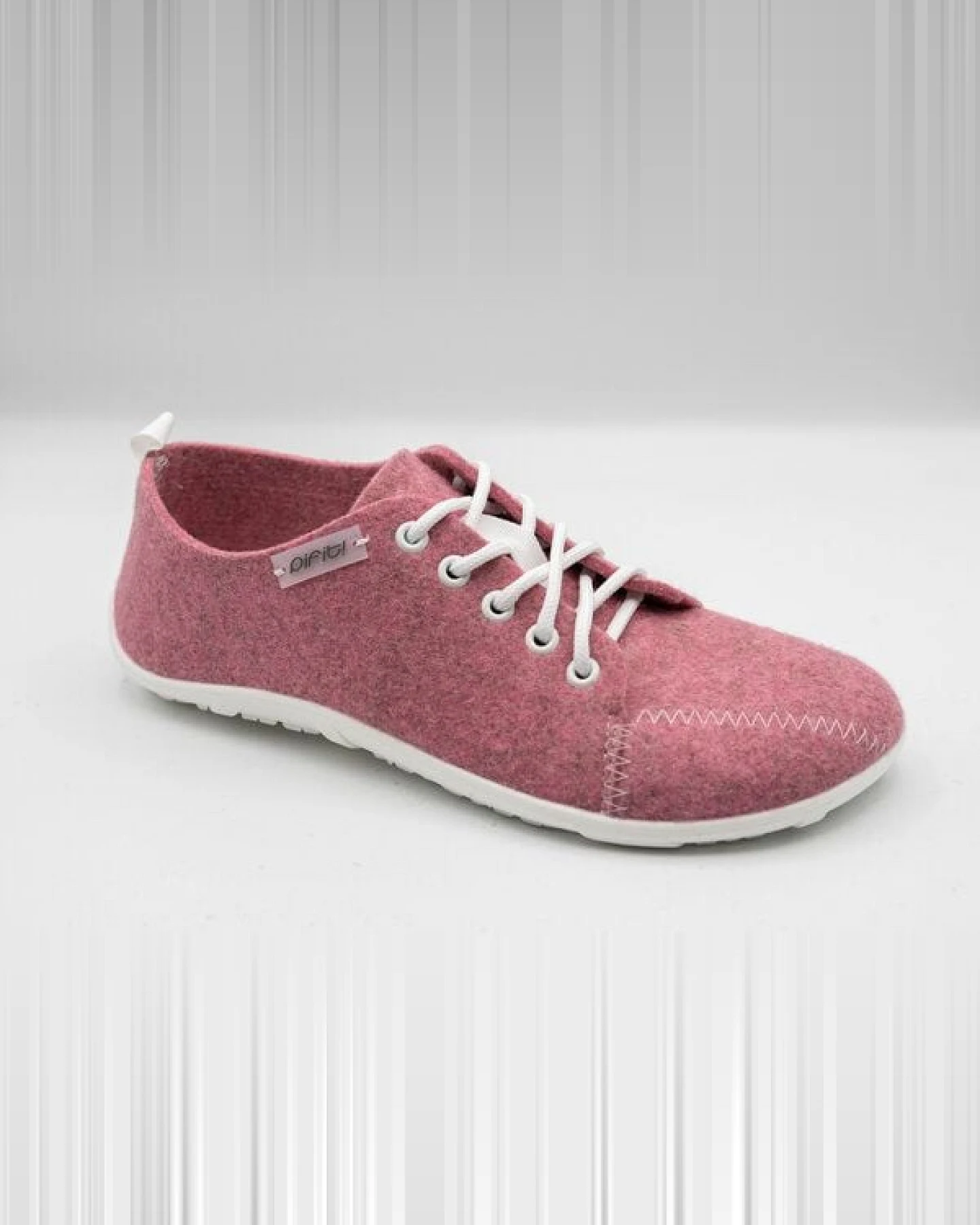 Sneaker all day mit Barfußgefühl pifit! aus hochwertigem Wollfilz, rosa, 32000-5 – Ansicht 2