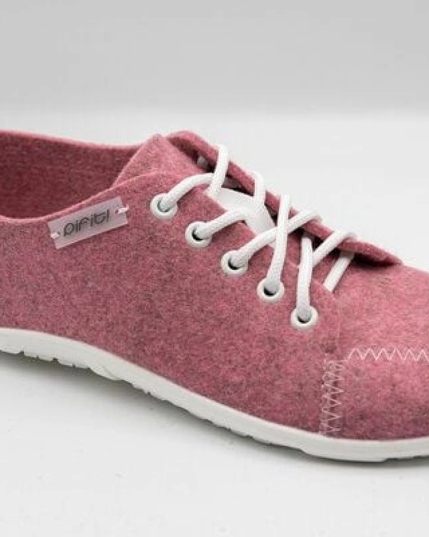 Sneaker all day mit Barfußgefühl pifit! aus hochwertigem Wollfilz, rosa, 32000-5 – Ansicht 2