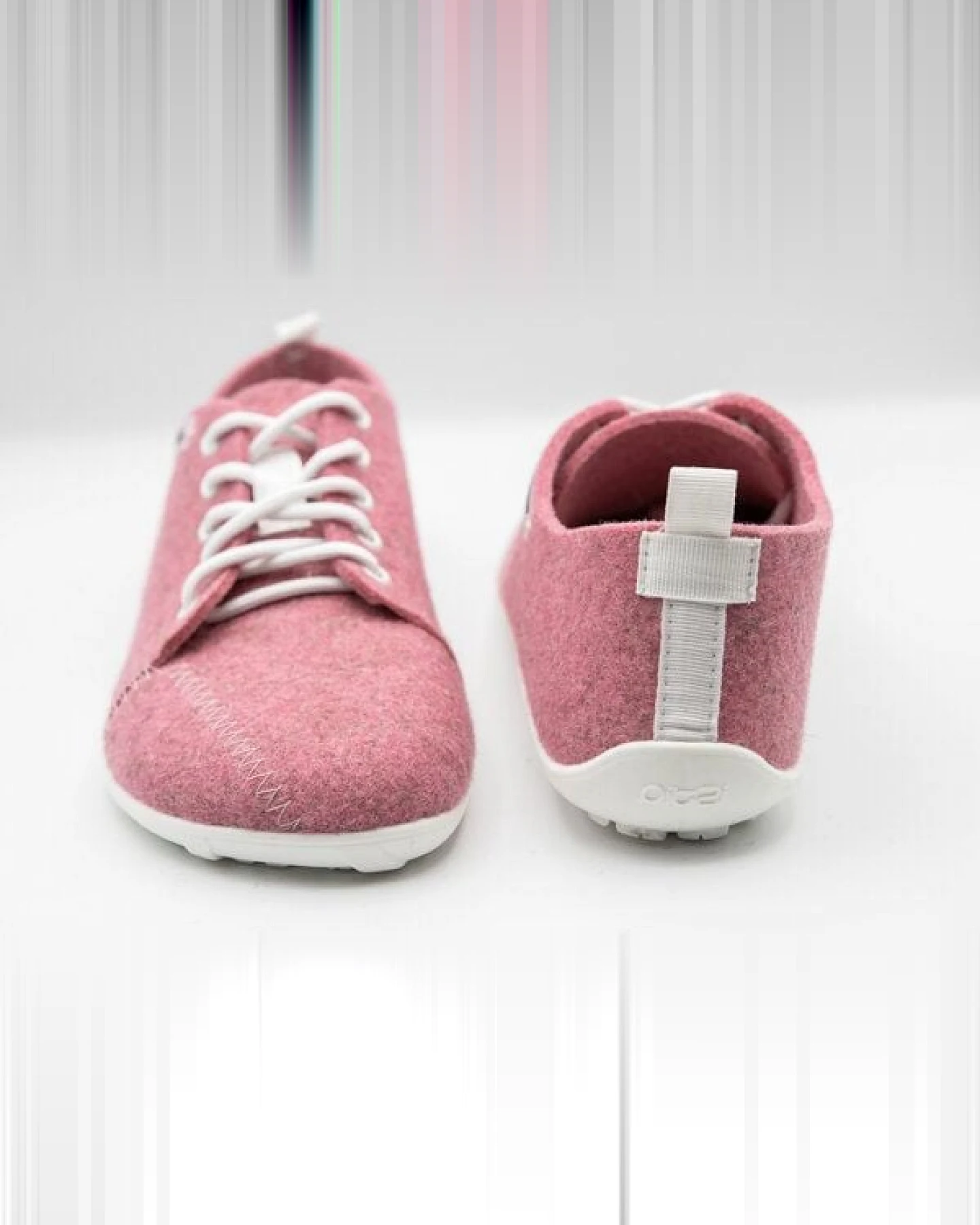 Sneaker all day mit Barfußgefühl pifit! aus hochwertigem Wollfilz, rosa, 32000-5 – Ansicht 4