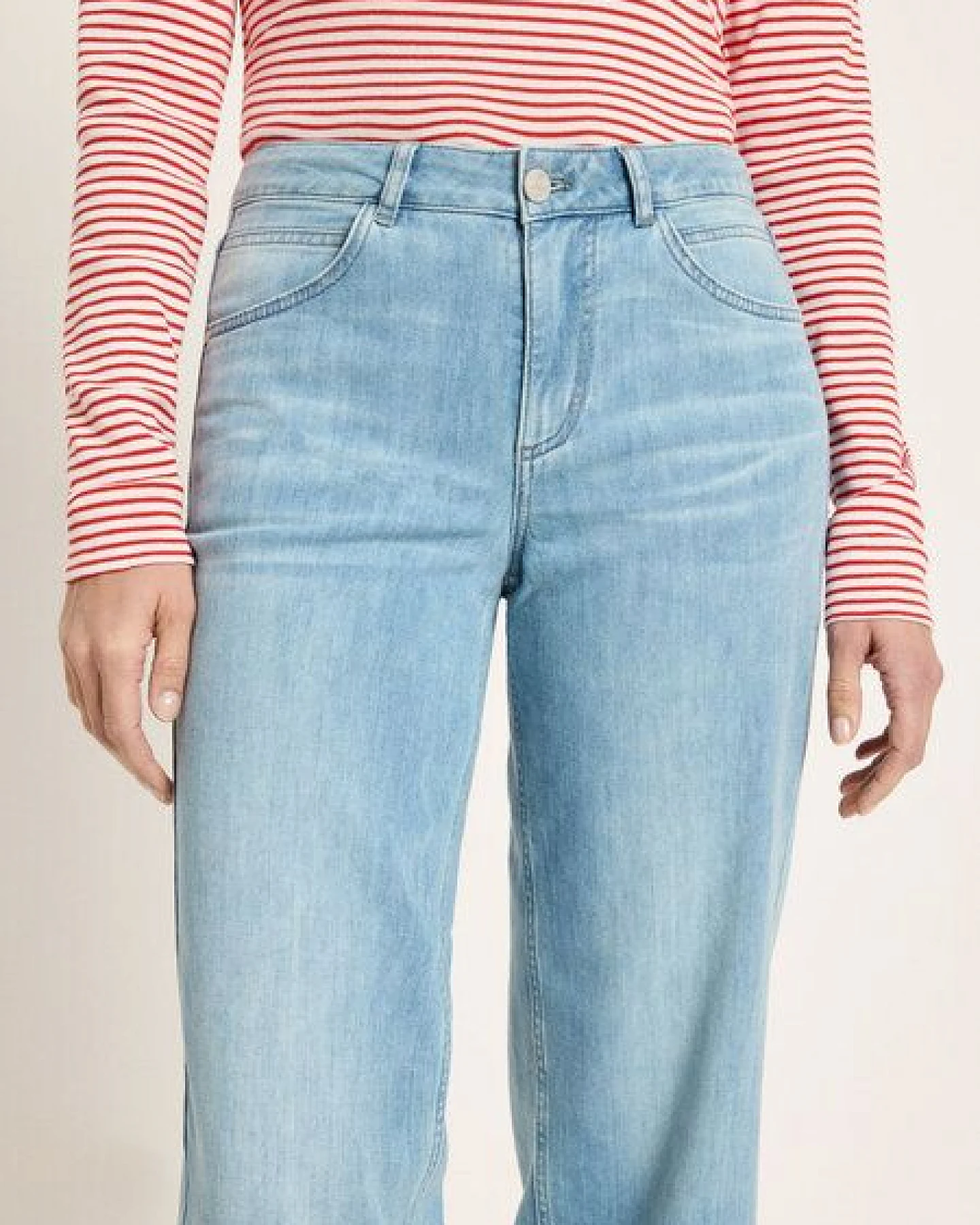LANIUS Relaxed Jeans (GOTS) aus Bio-Baumwolle – Ansicht 4