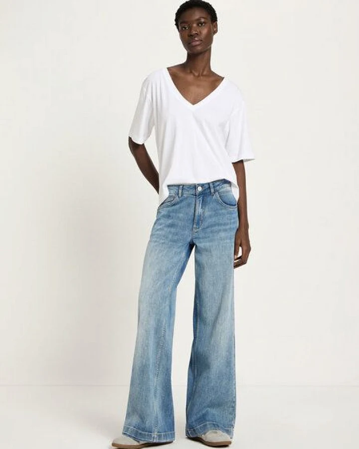 LANIUS Marlenejeans (GOTS) aus Bio-Baumwolle