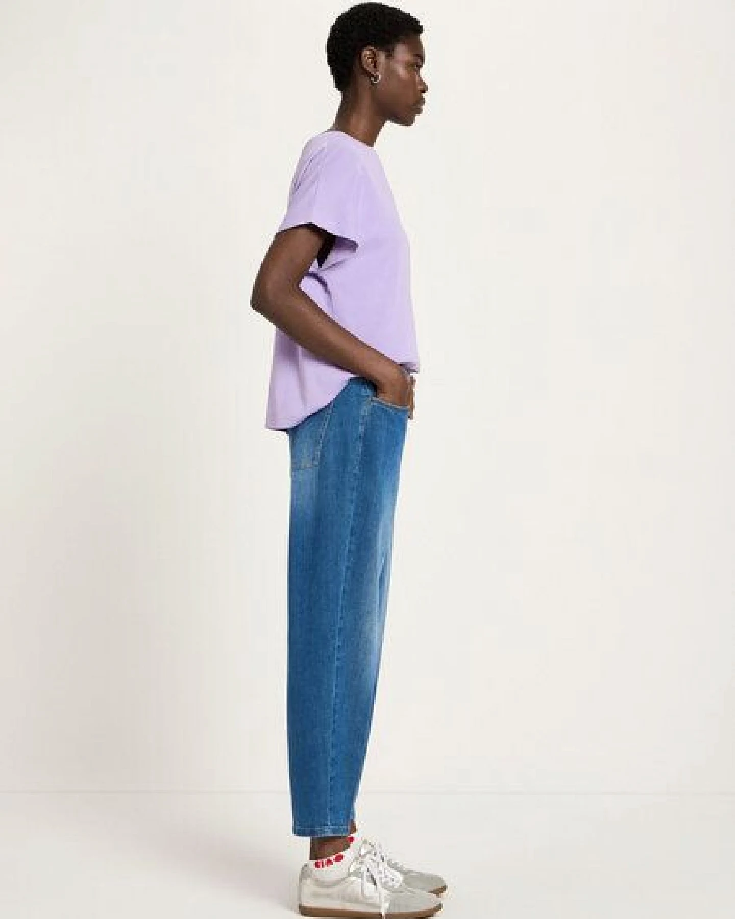LANIUS Tapered Jeans (GOTS) aus Bio-Baumwolle – Ansicht 2