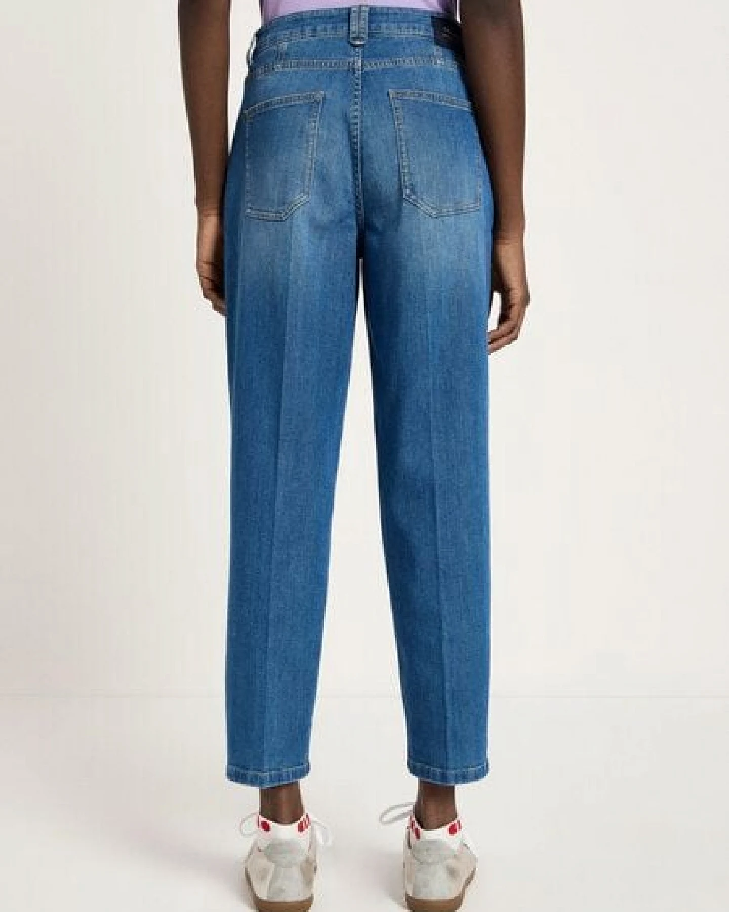 LANIUS Tapered Jeans (GOTS) aus Bio-Baumwolle – Ansicht 4