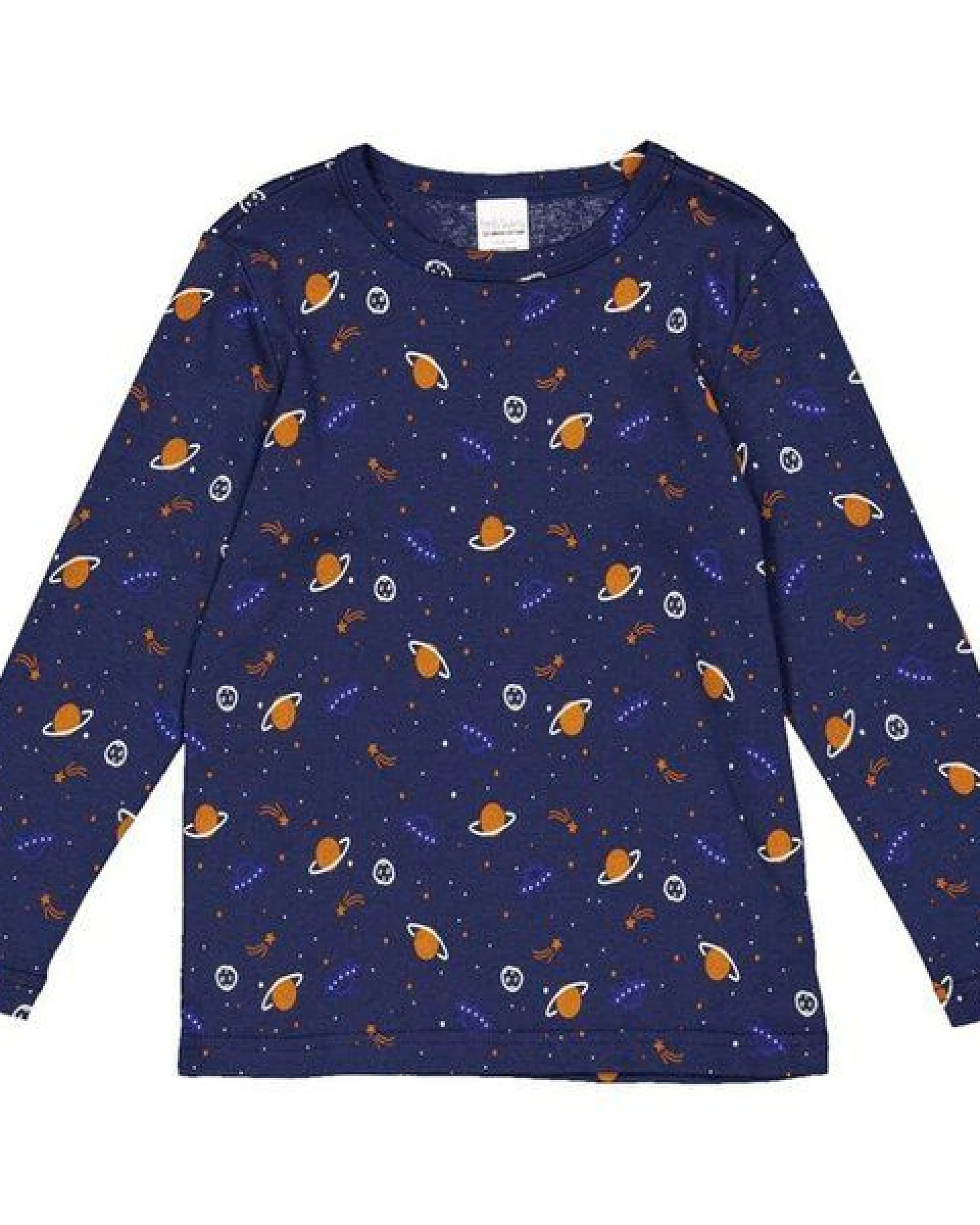 Fred's World by Green Cotton "Green Cotton" T-Shirt Langarm Galaxy – Ansicht 2