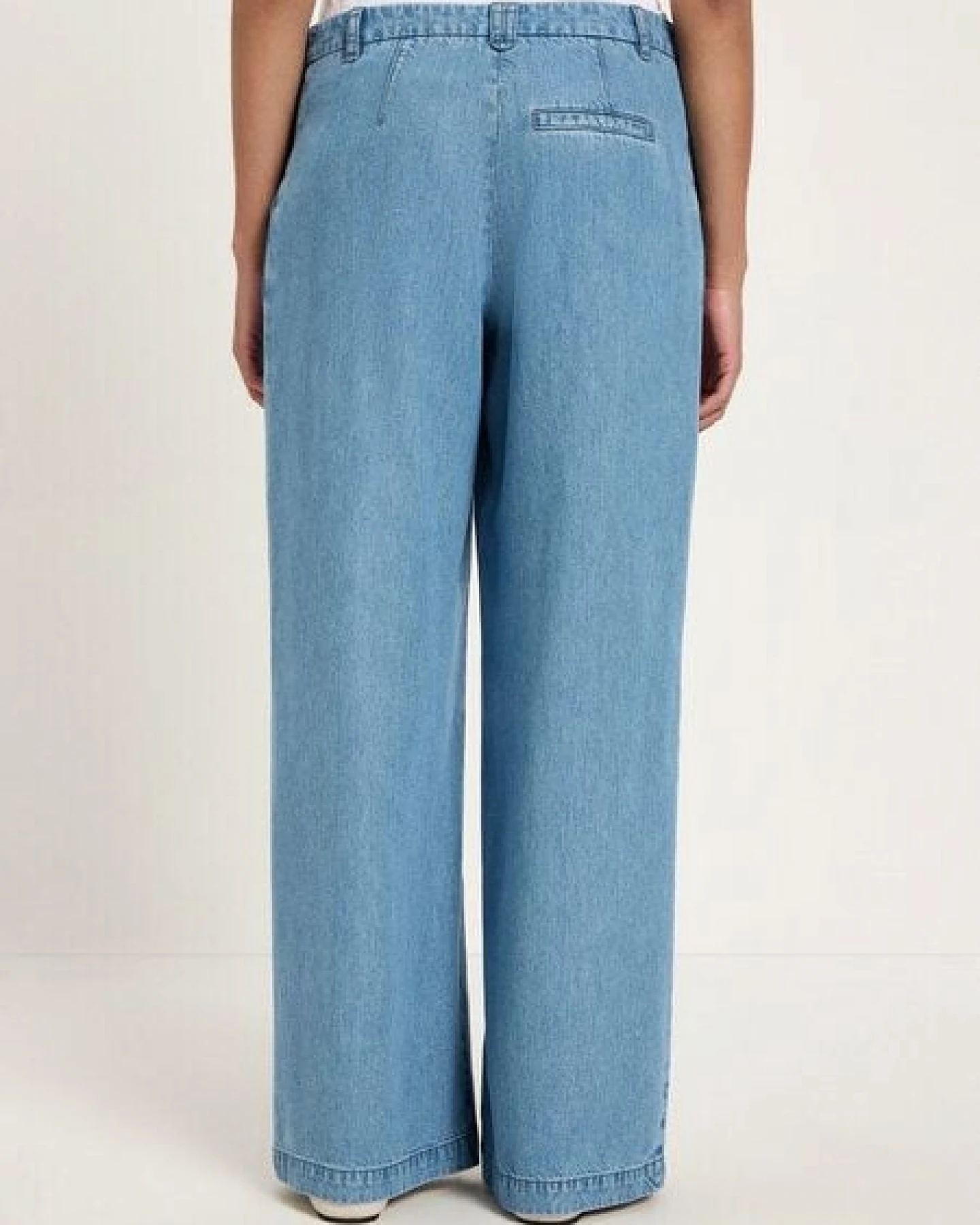 LANIUS Jeans mit Bundfalte aus TENCEL – Ansicht 4