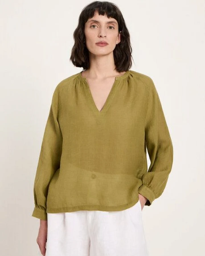 LANIUS Bluse aus Ramie