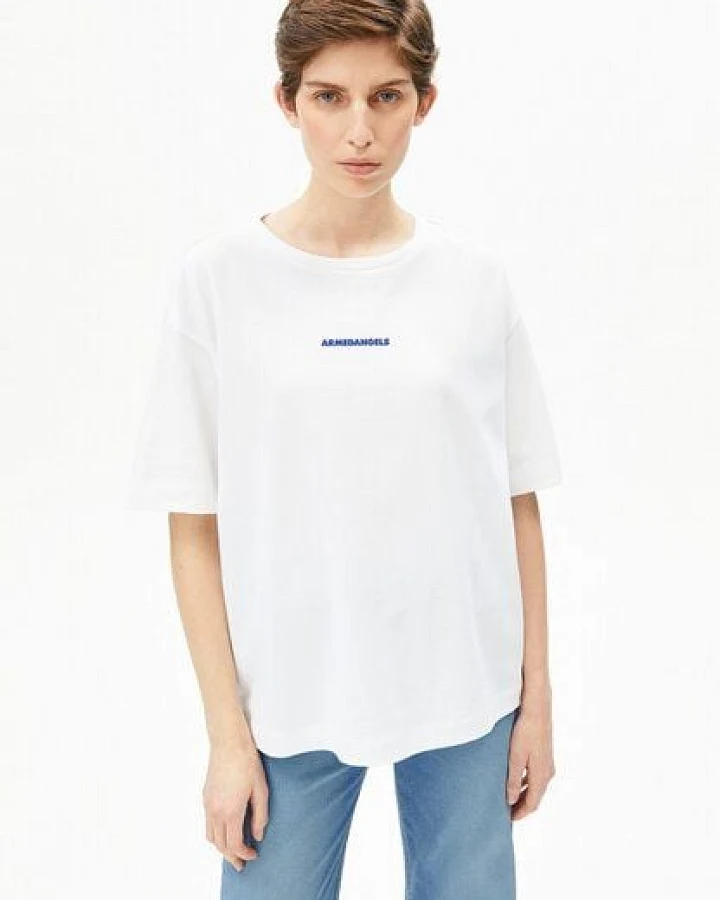 ARMEDANGELS GIANNAA CHAANGE Damen T-Shirt aus recyceltem Baumwoll Mix