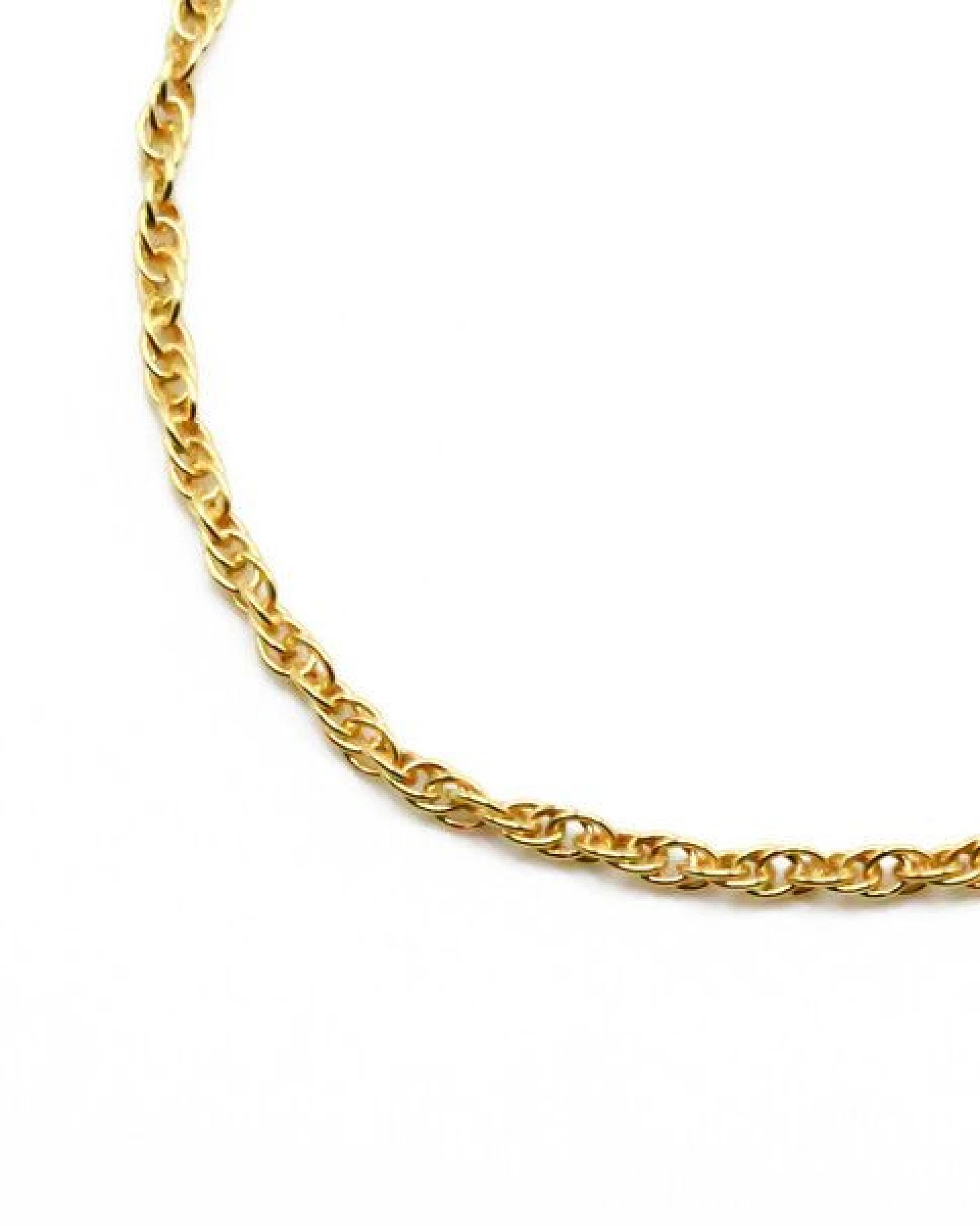 juni Doppelanker Armband Gold – Ansicht 2