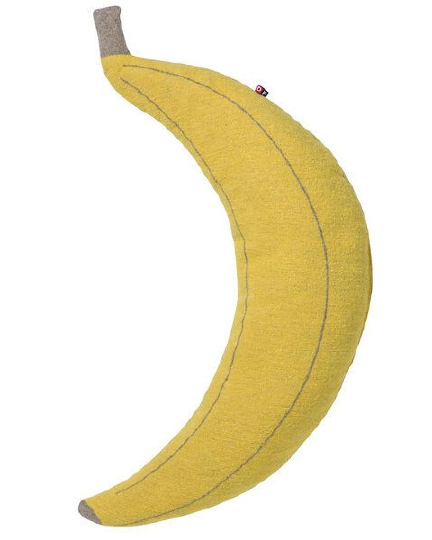 David Fussenegger Großes Kissen „Banane“, 20 x 70 cm aus Recycling-Baumwolle – Ansicht 2