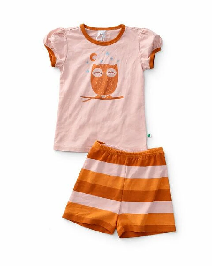 Fred's World by Green Cotton "Green Cotton" Schlafanzug Shorty Eule