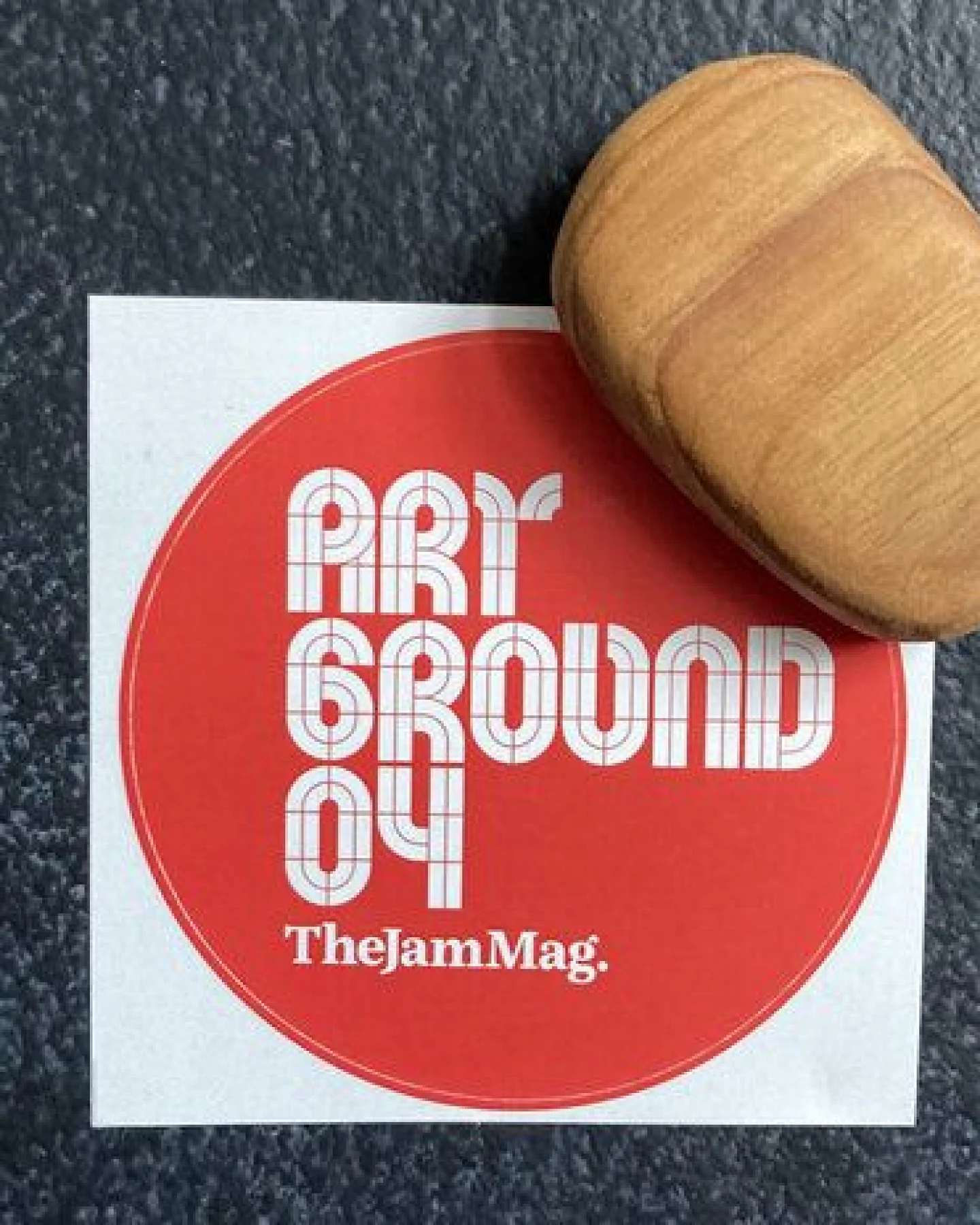 BY COPALA Design Kühlschrank-Magnet , Tafelmagnet aus Holz, 3er-Set – Ansicht 2
