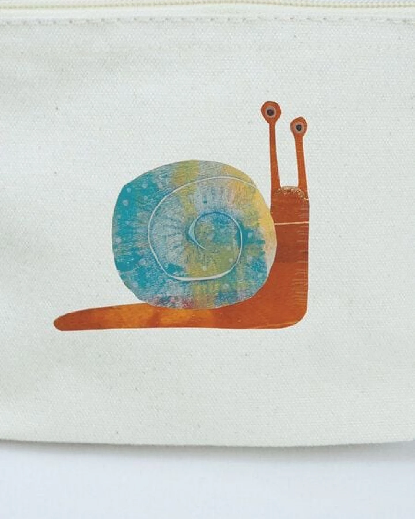 Meladi Accessoire-Tasche aus Biobaumwolle - Größe S Schnecke – Ansicht 3