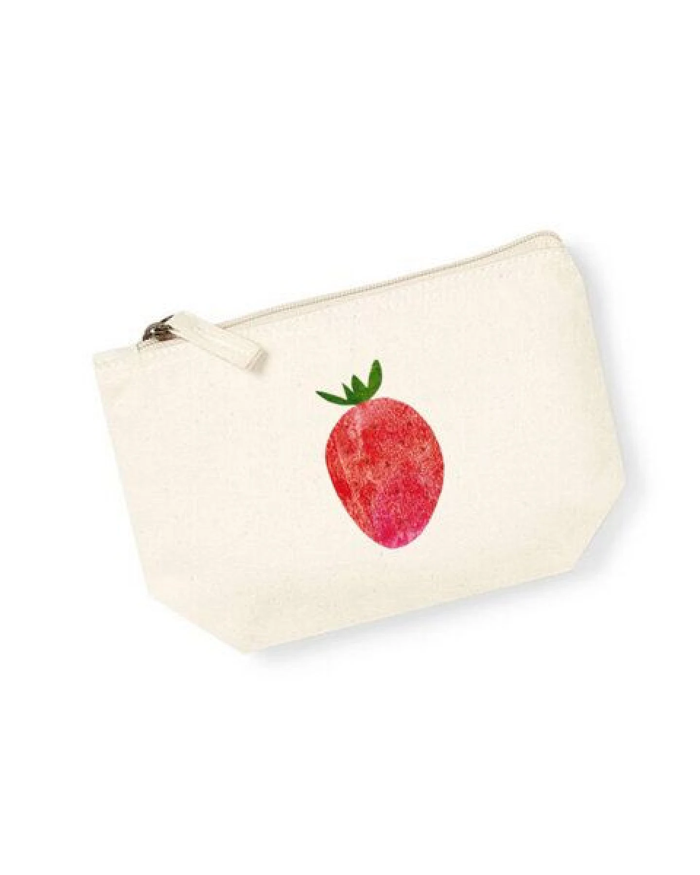 MELAdi Accessoire-Tasche aus Biobaumwolle - Größe S Erdbeere – Ansicht 3
